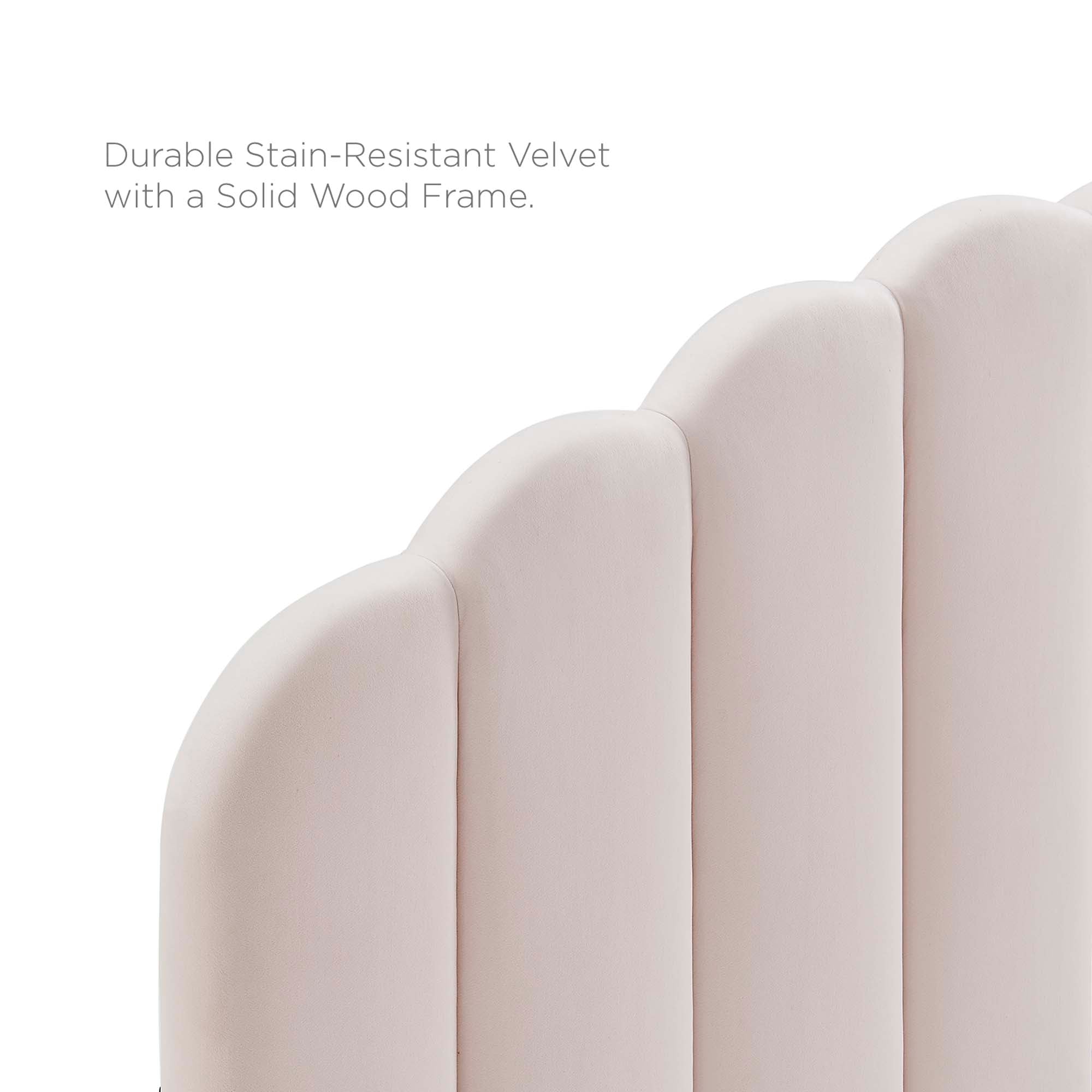 Veronique Performance Velvet Headboard