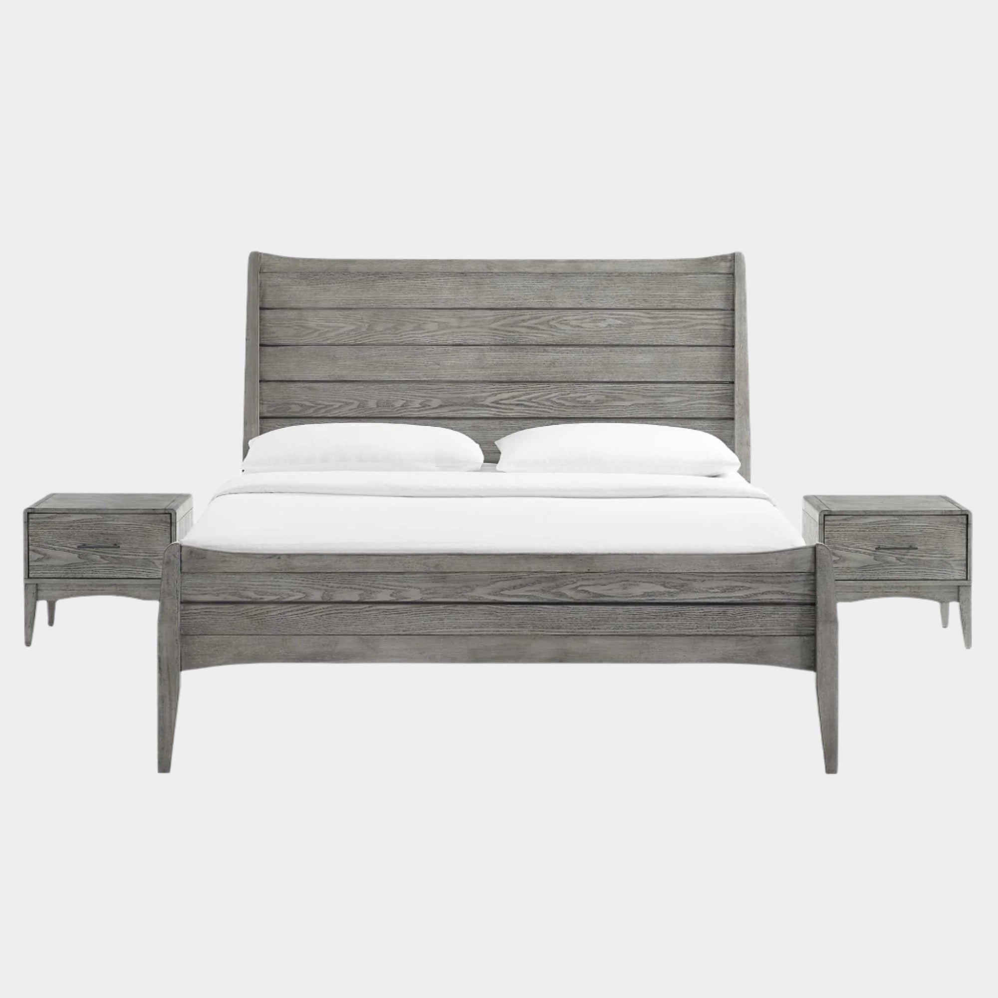 Georgia 3 Piece Queen Bedroom Set in Gray