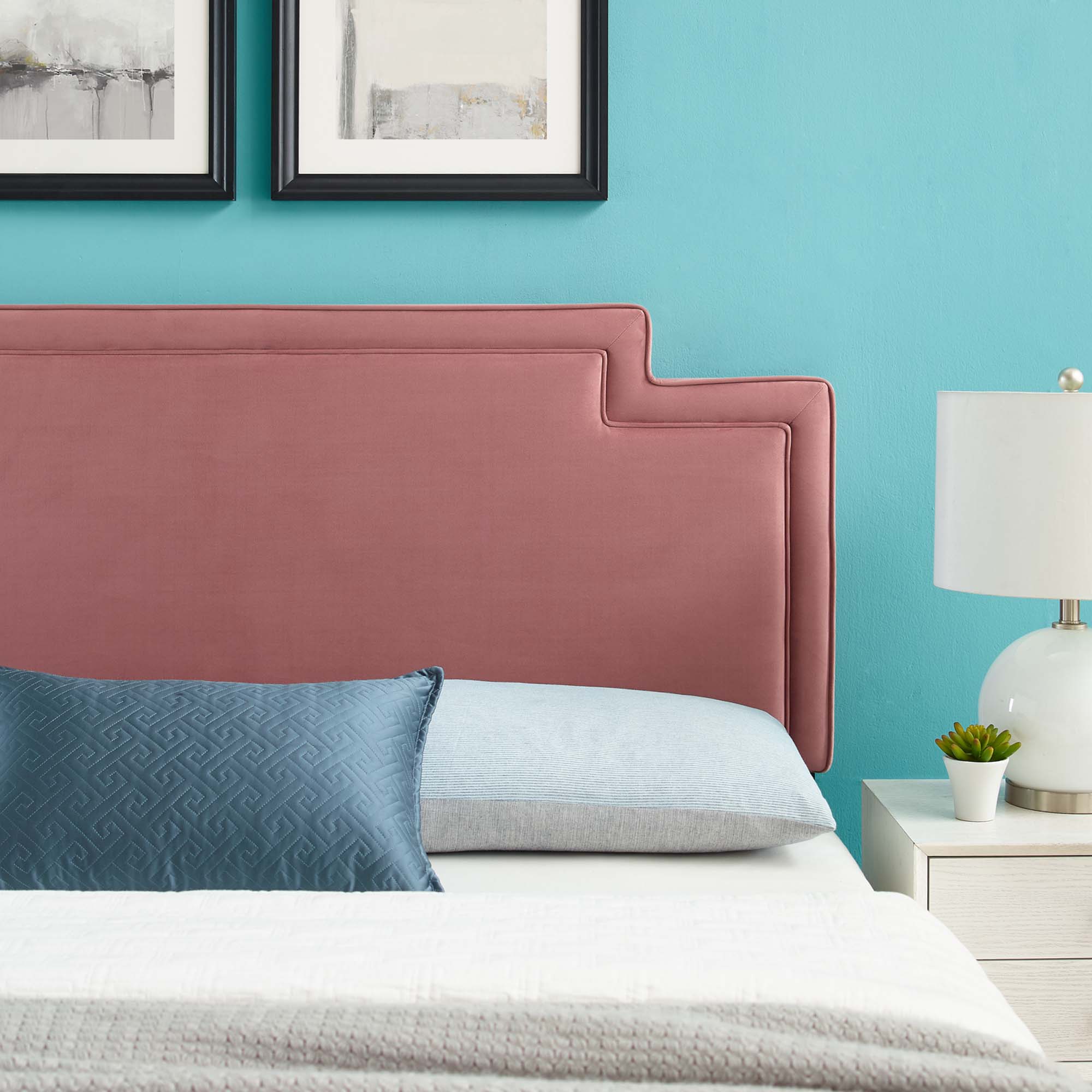 Transfix Performance Velvet Headboard