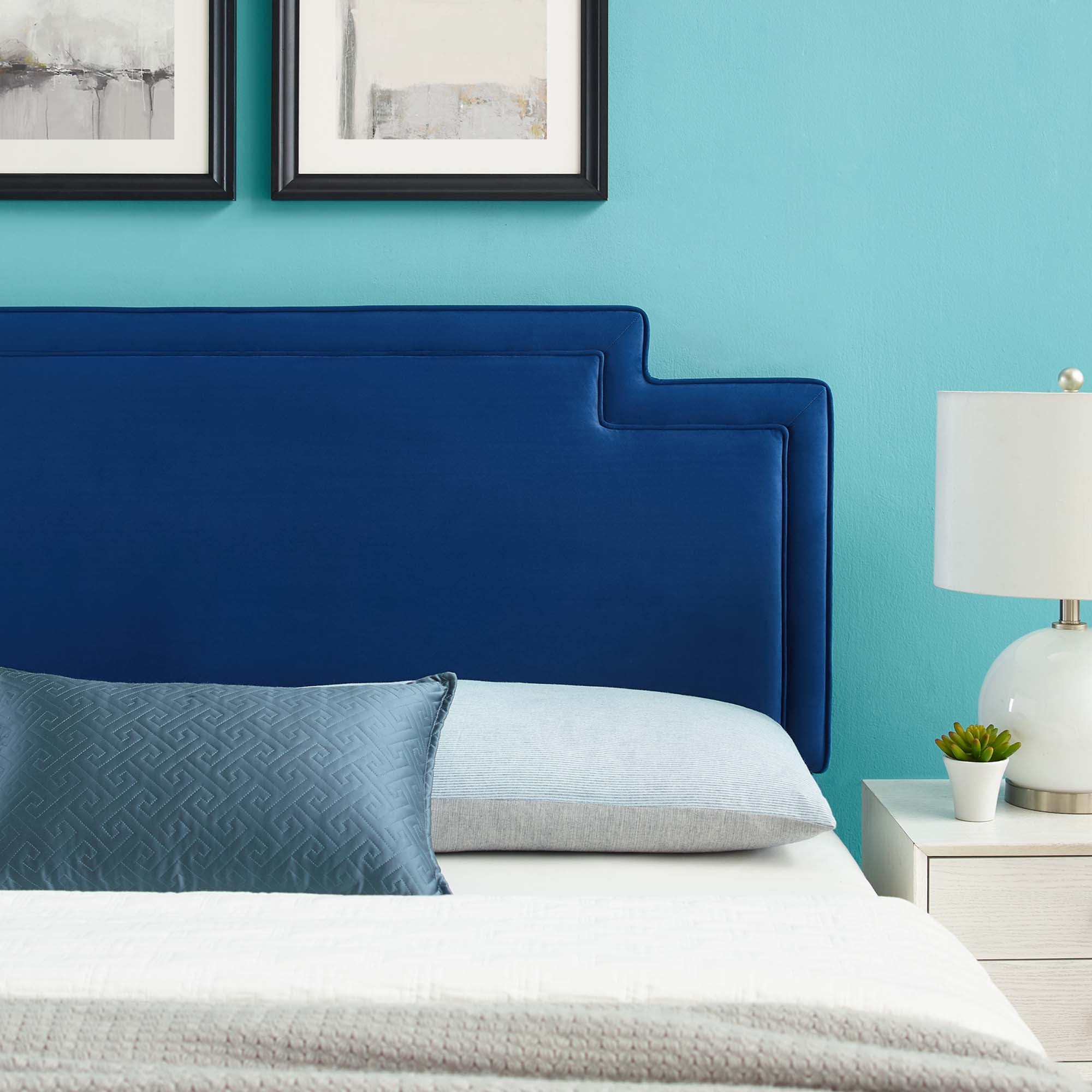 Transfix Performance Velvet Headboard