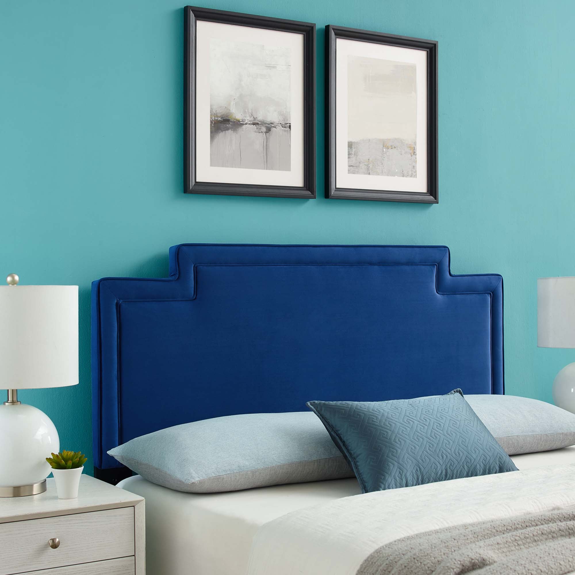 Transfix Performance Velvet Headboard