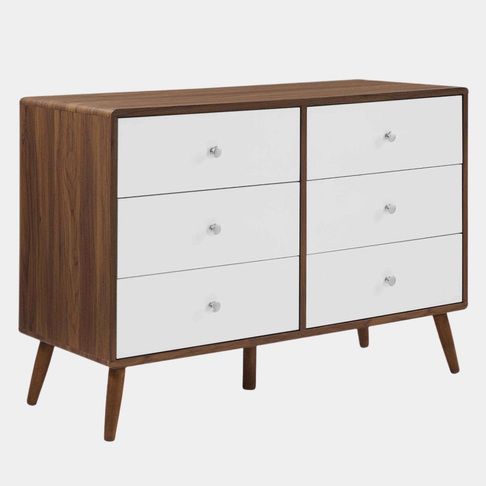 Transmit 47" Dresser in Walnut White