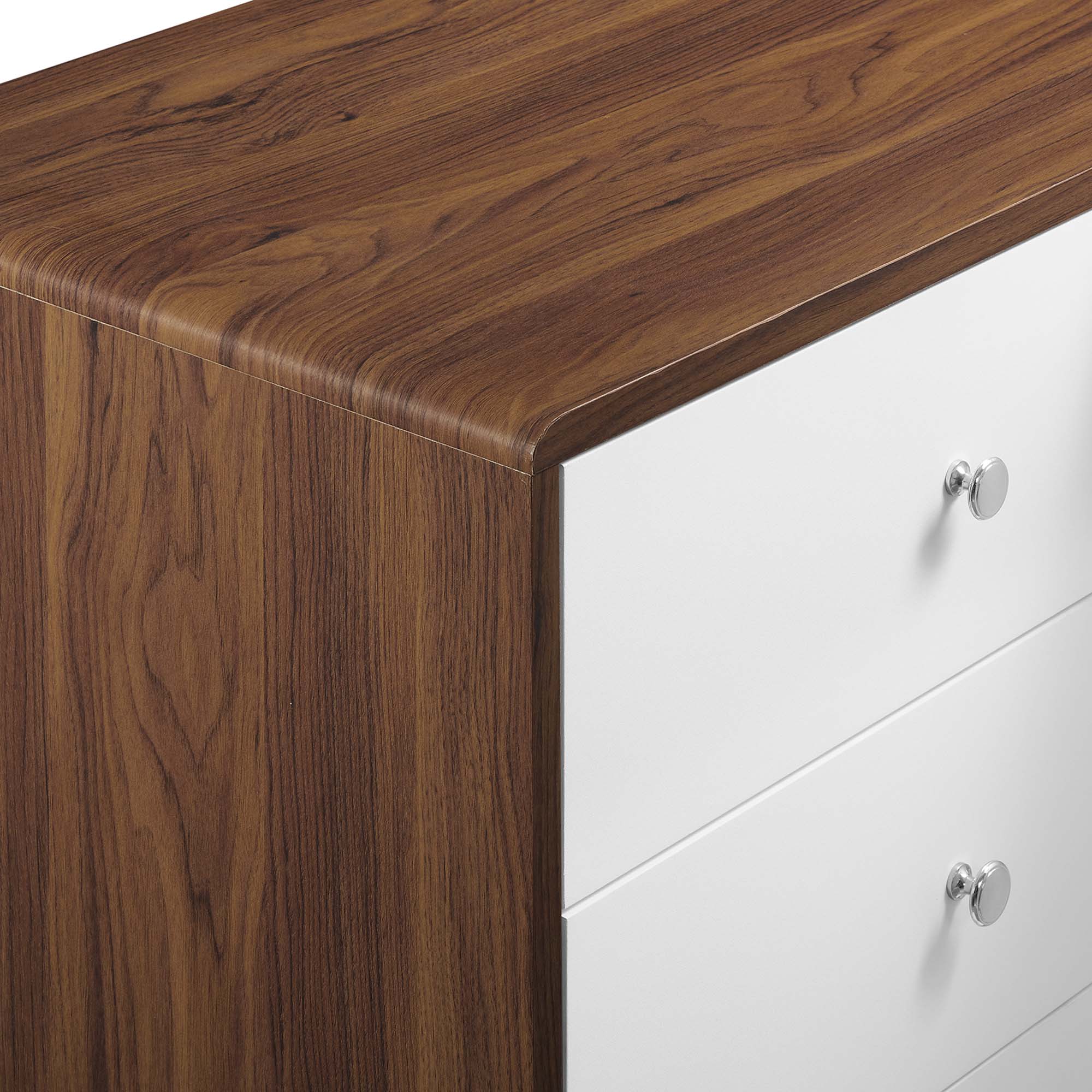 Transmit 47" Dresser in Walnut White