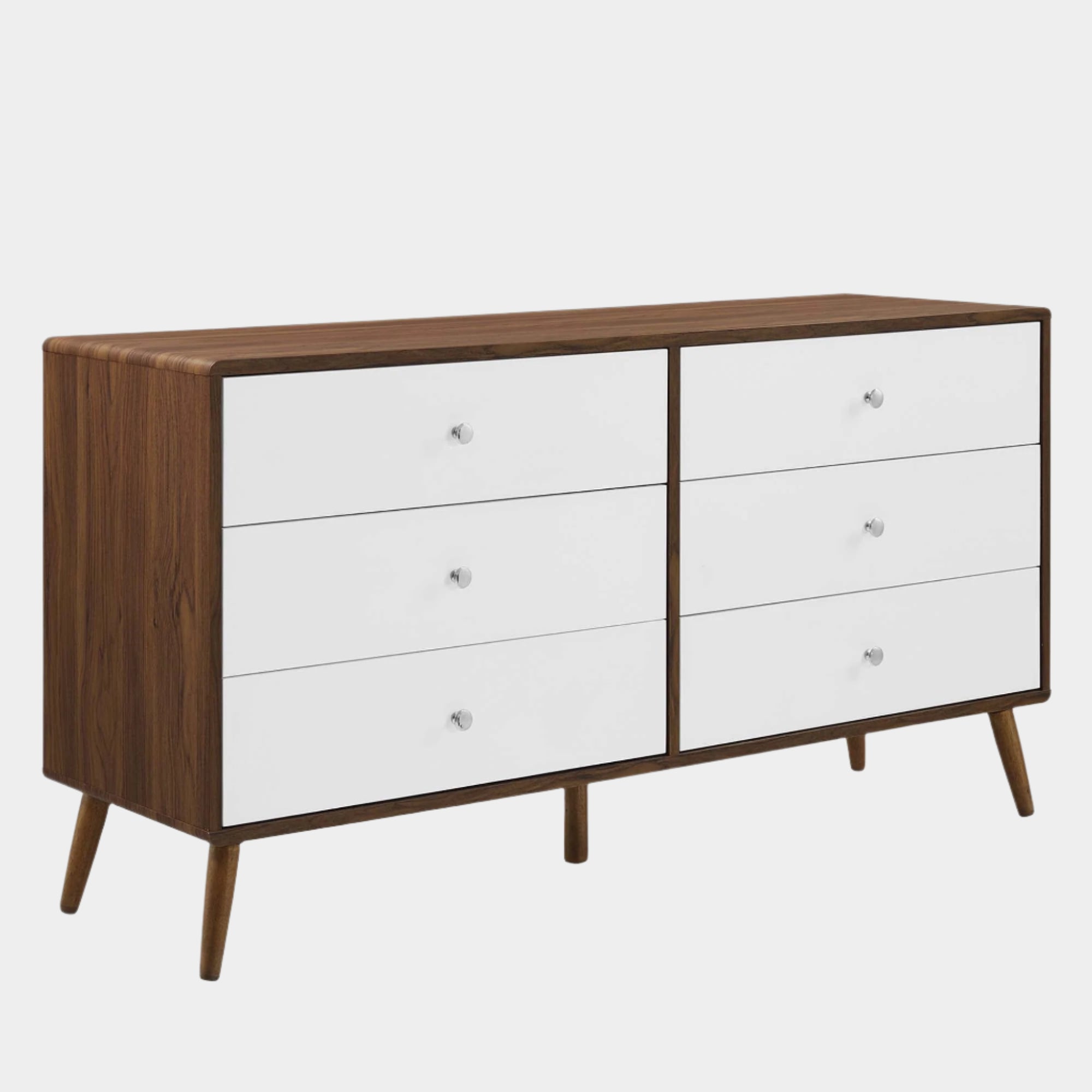 Transmit 60" Dresser in Walnut White