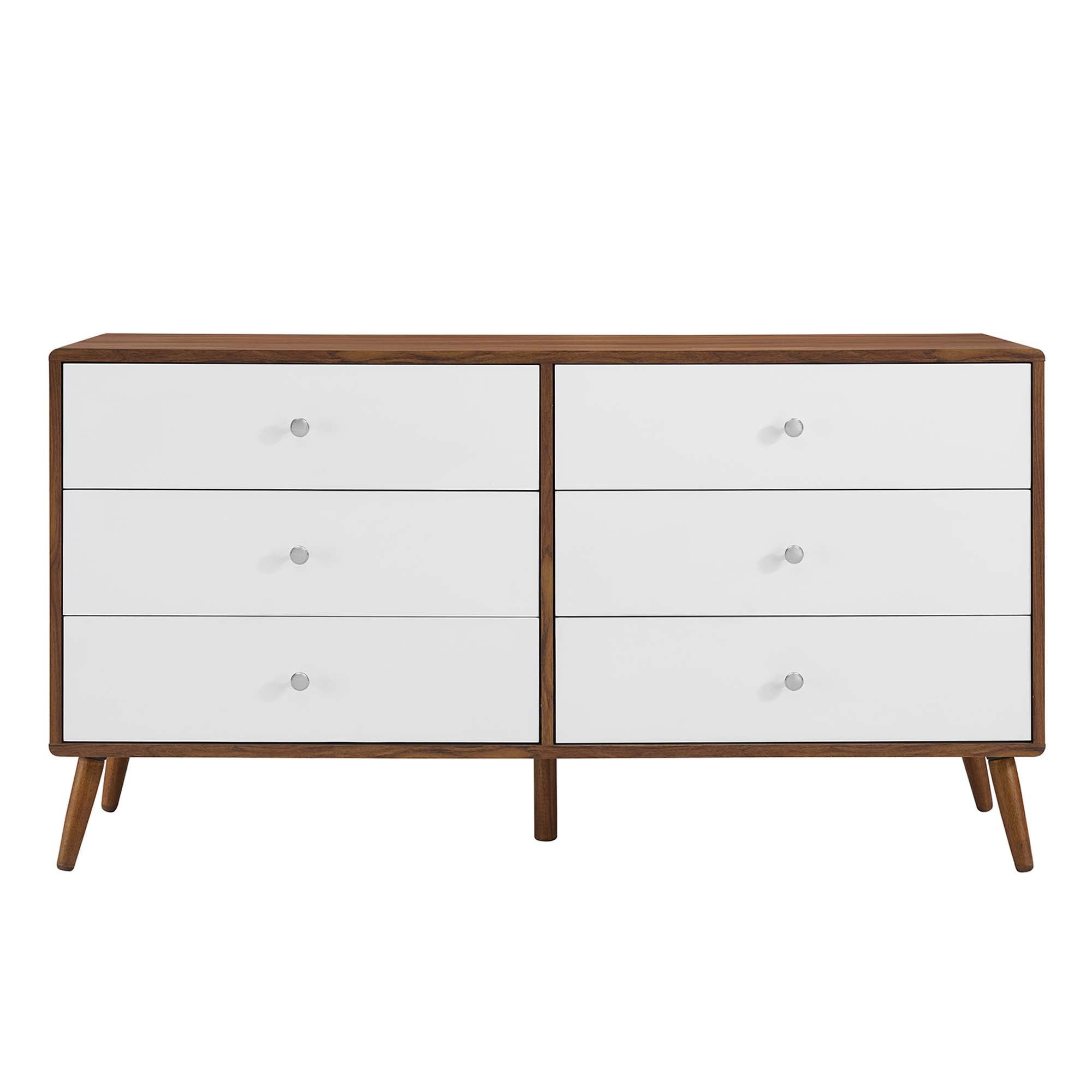 Transmit 60" Dresser in Walnut White