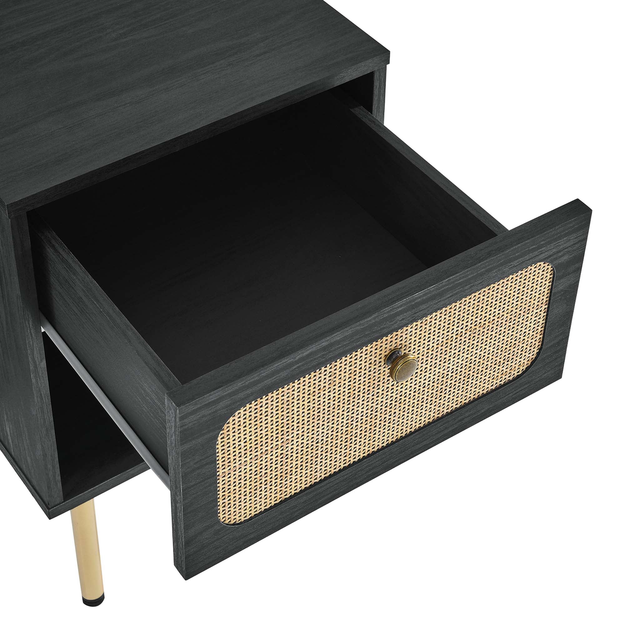 Chaucer Nightstand in Black