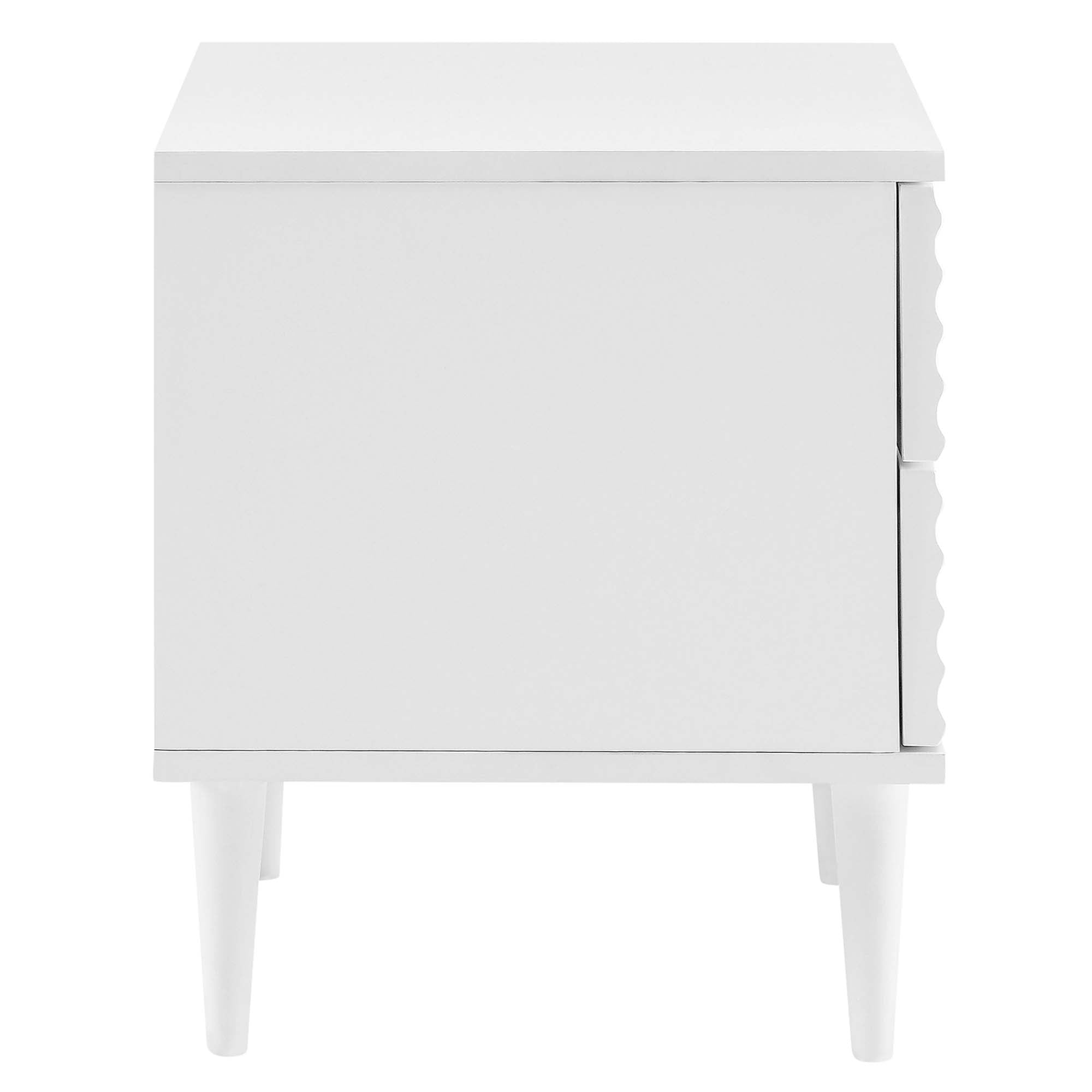 Wavelet 2-Drawer Nightstand