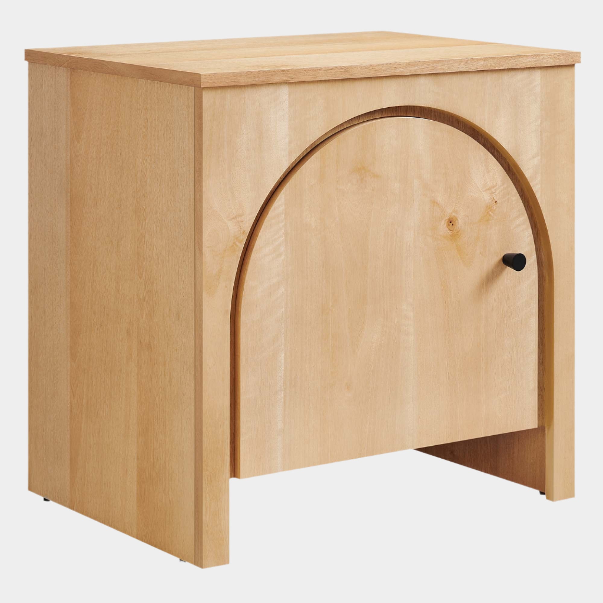 Appia Arched Door Nightstand in Oak