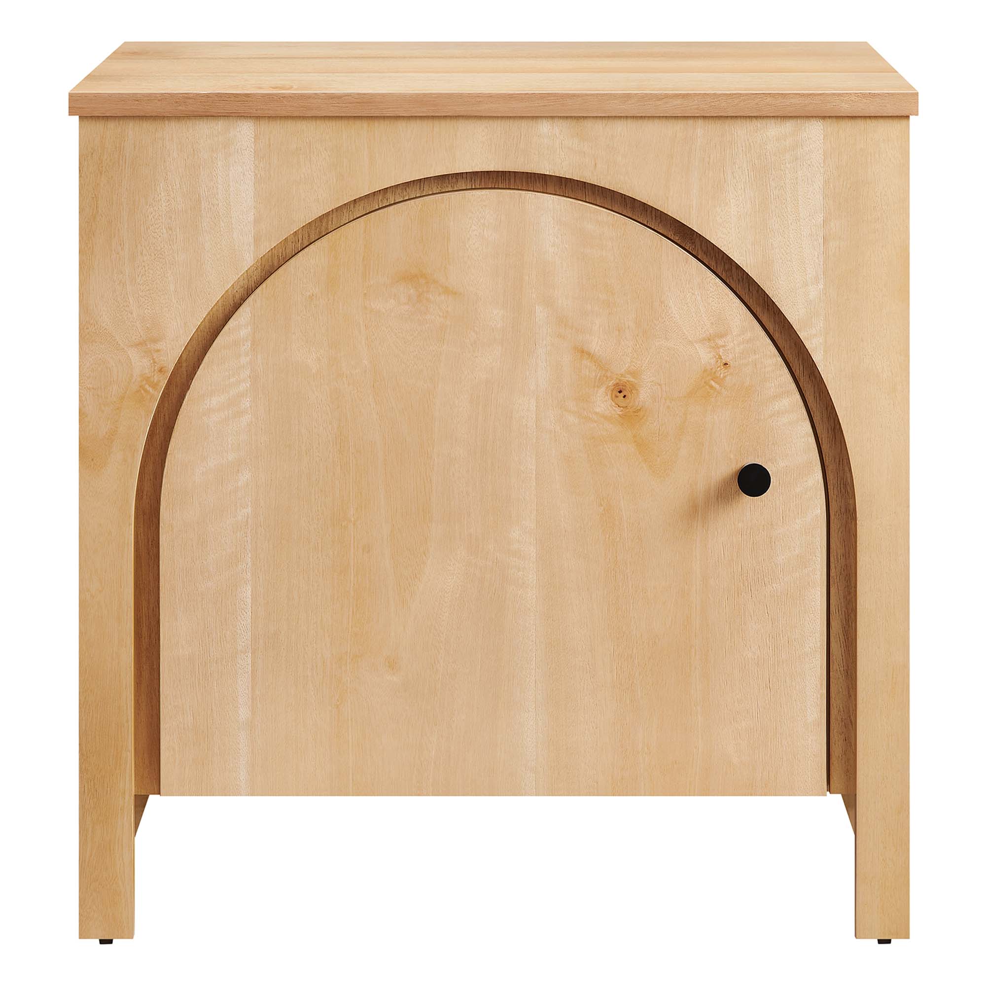 Appia Arched Door Nightstand in Oak