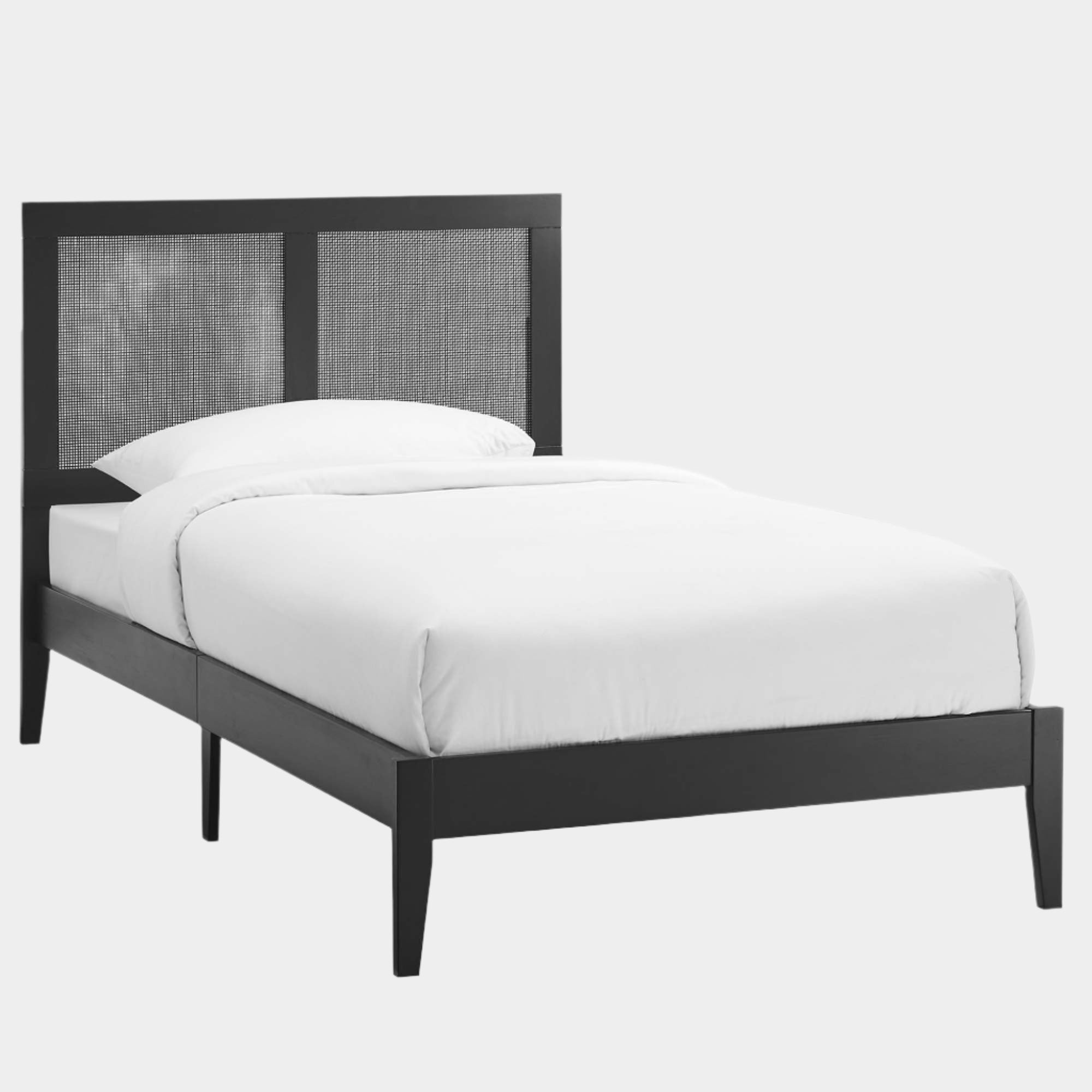 Sirocco Rattan and Wood Platform Bed