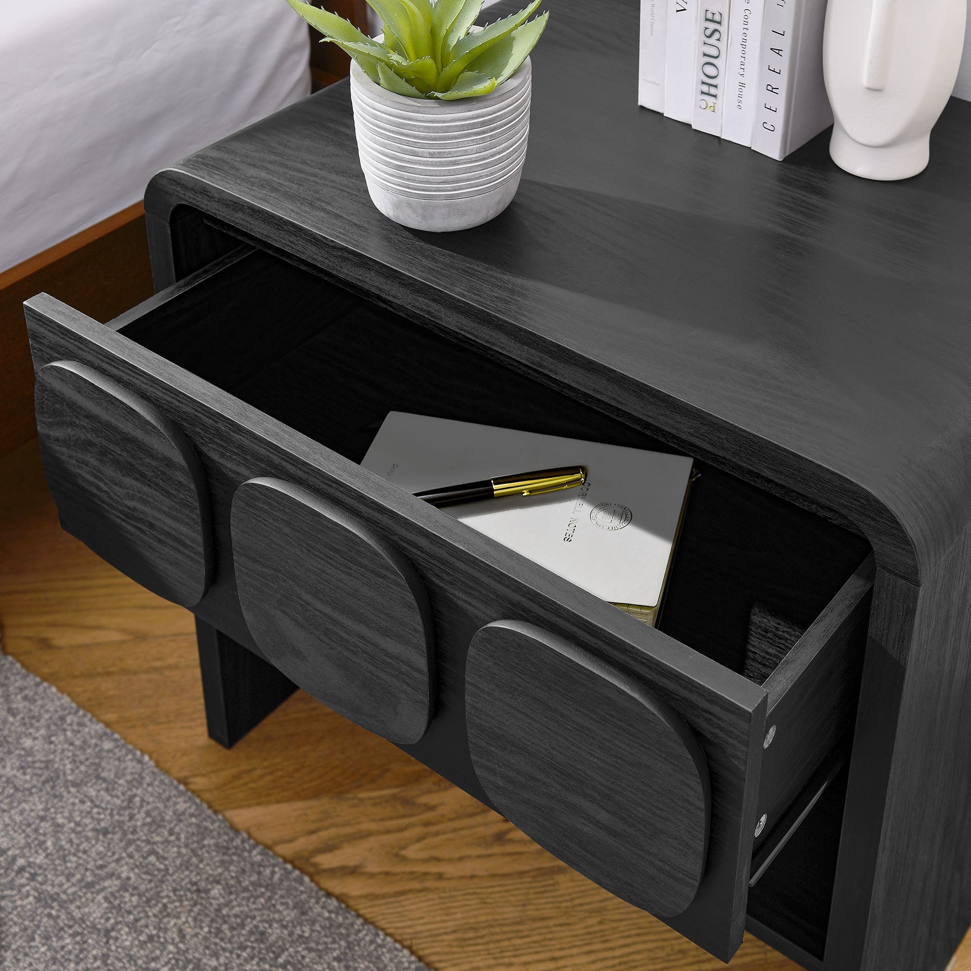 Toscana 1-Drawer Nightstand