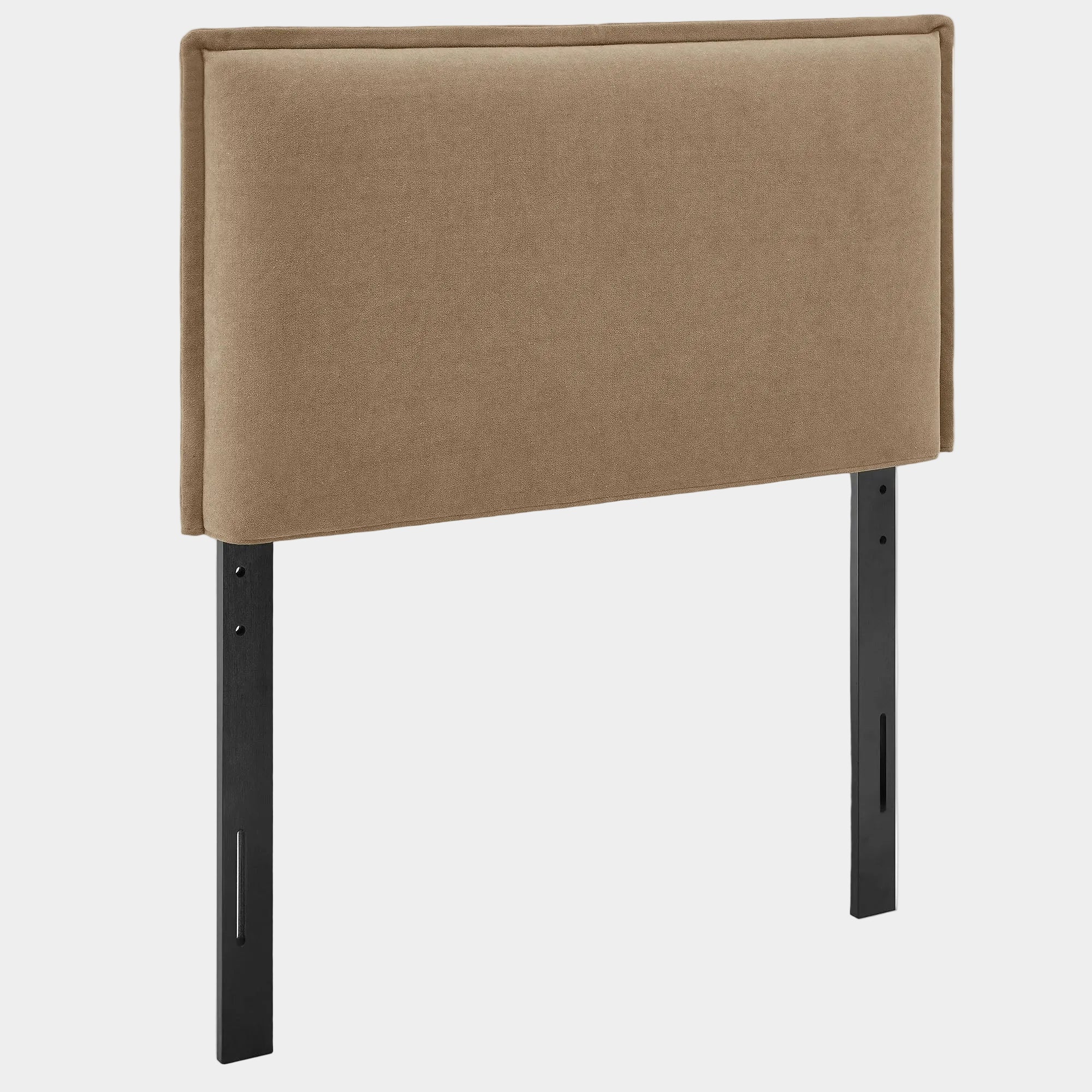 Camille Upholstered Linen Blend Queen Size Headboard