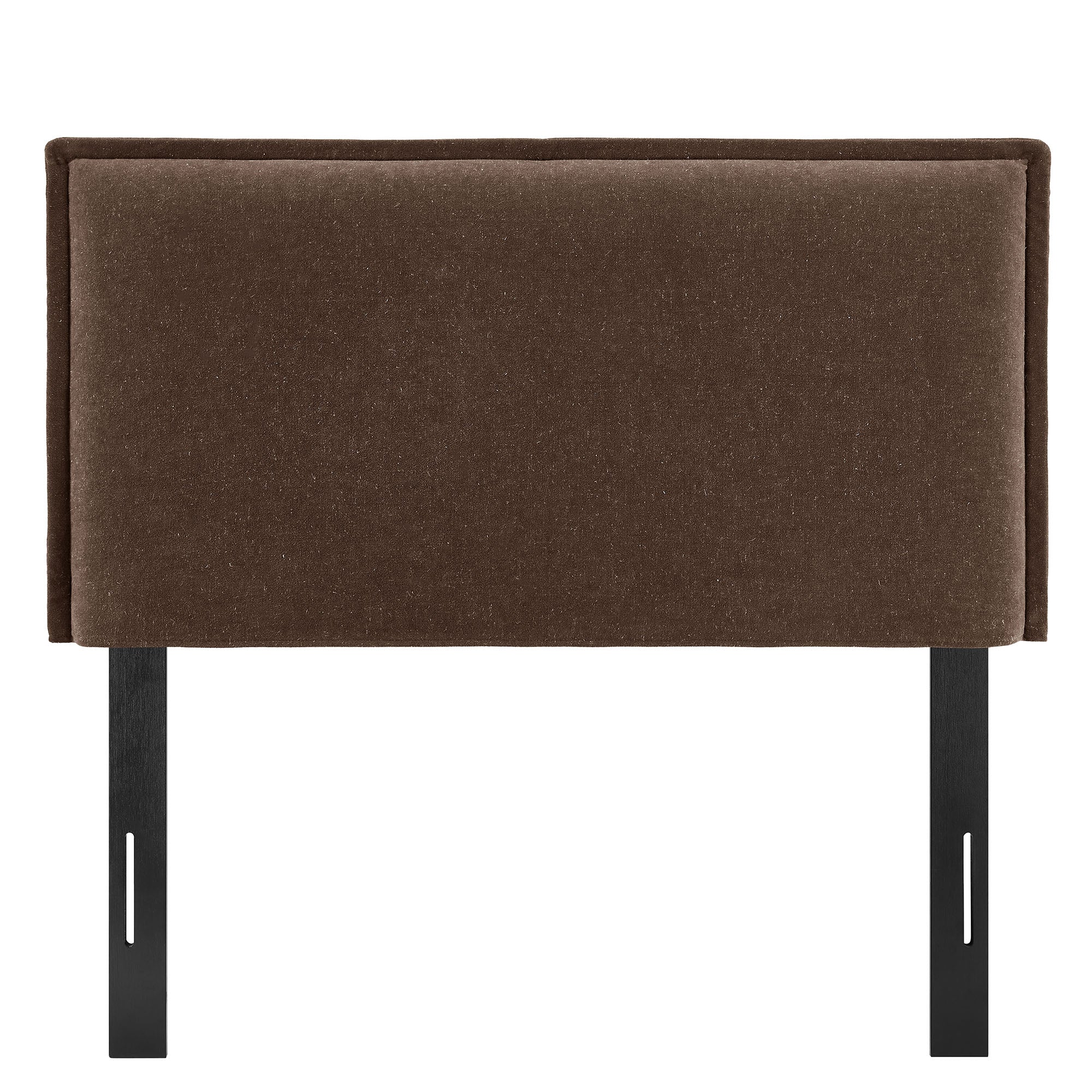Camille Upholstered Linen Blend Queen Size Headboard