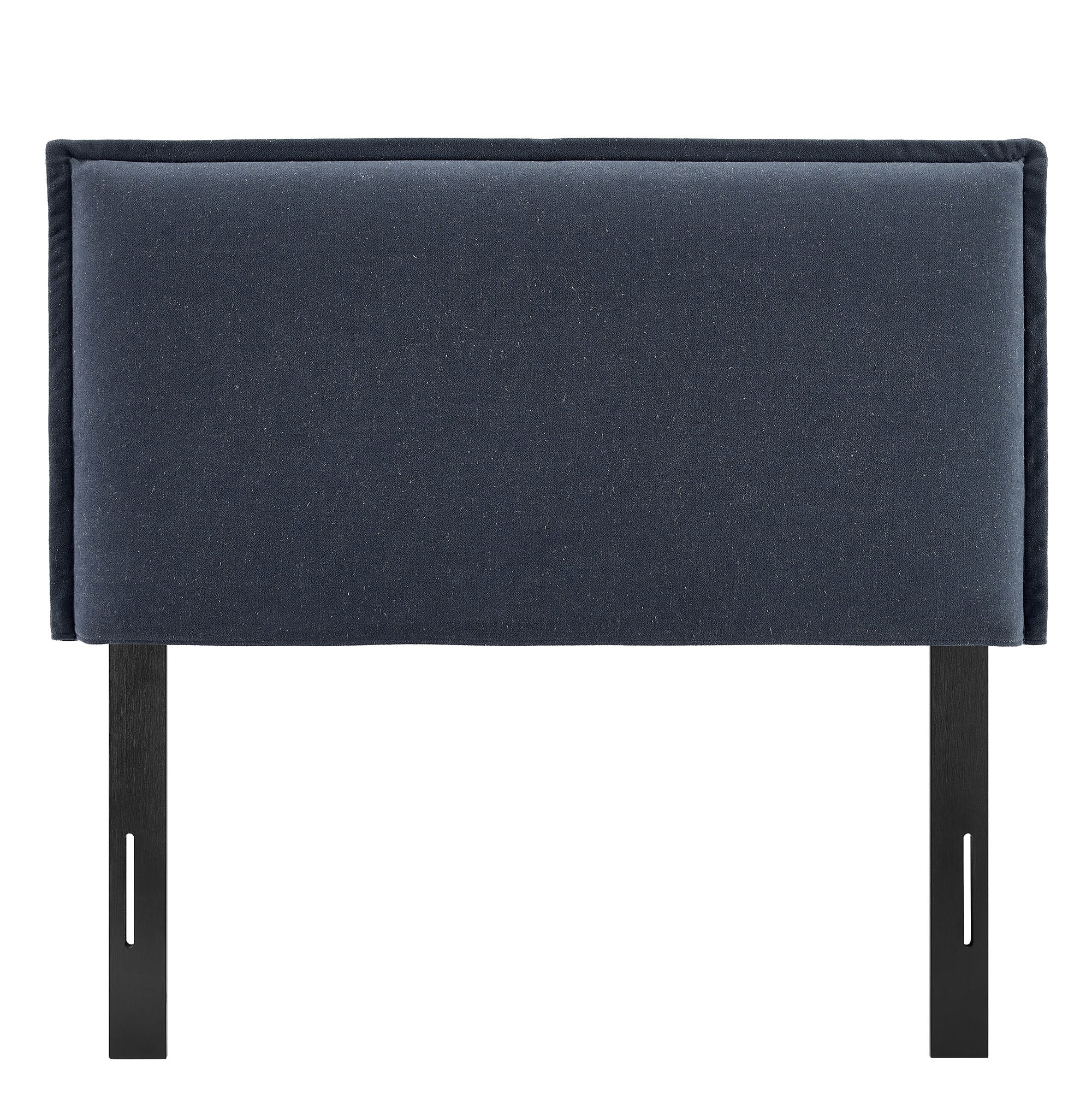 Camille Upholstered Linen Blend Queen Size Headboard