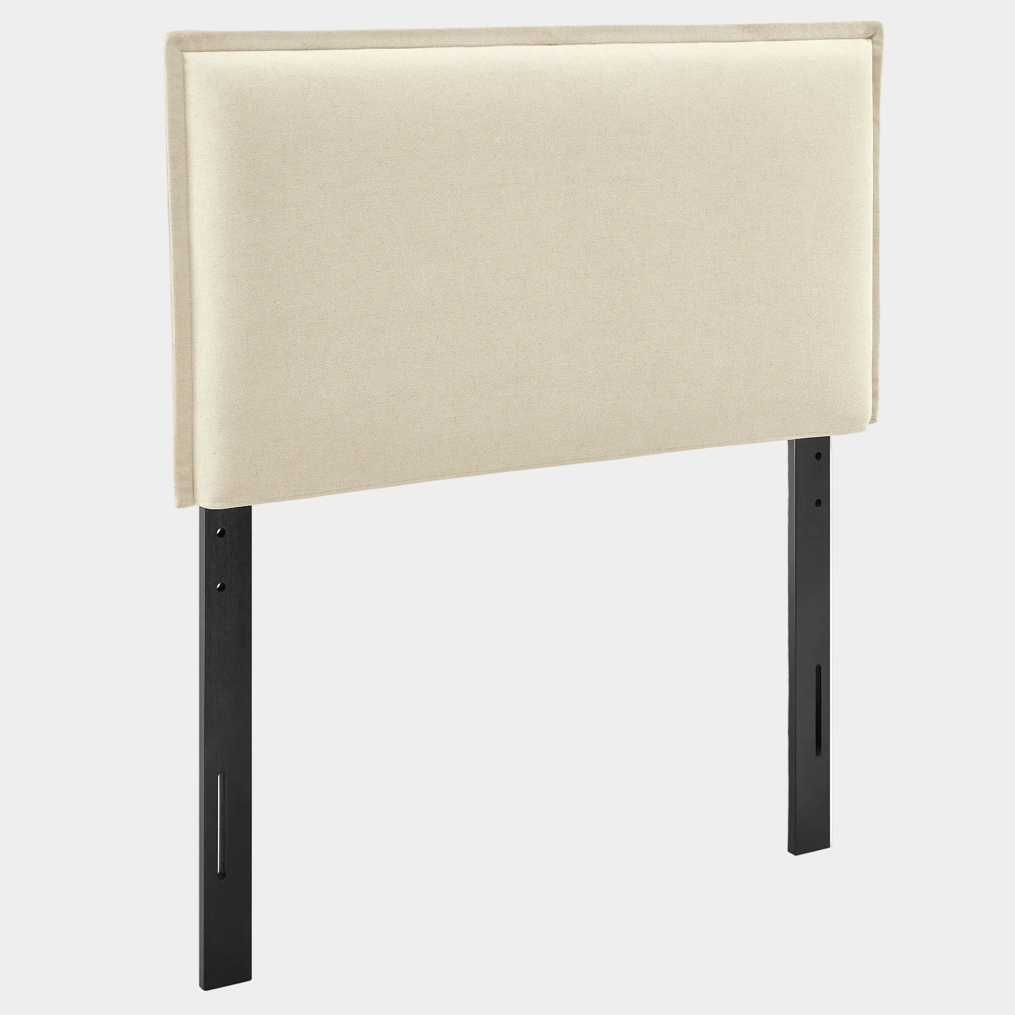 Camille Upholstered Linen Blend Queen Size Headboard