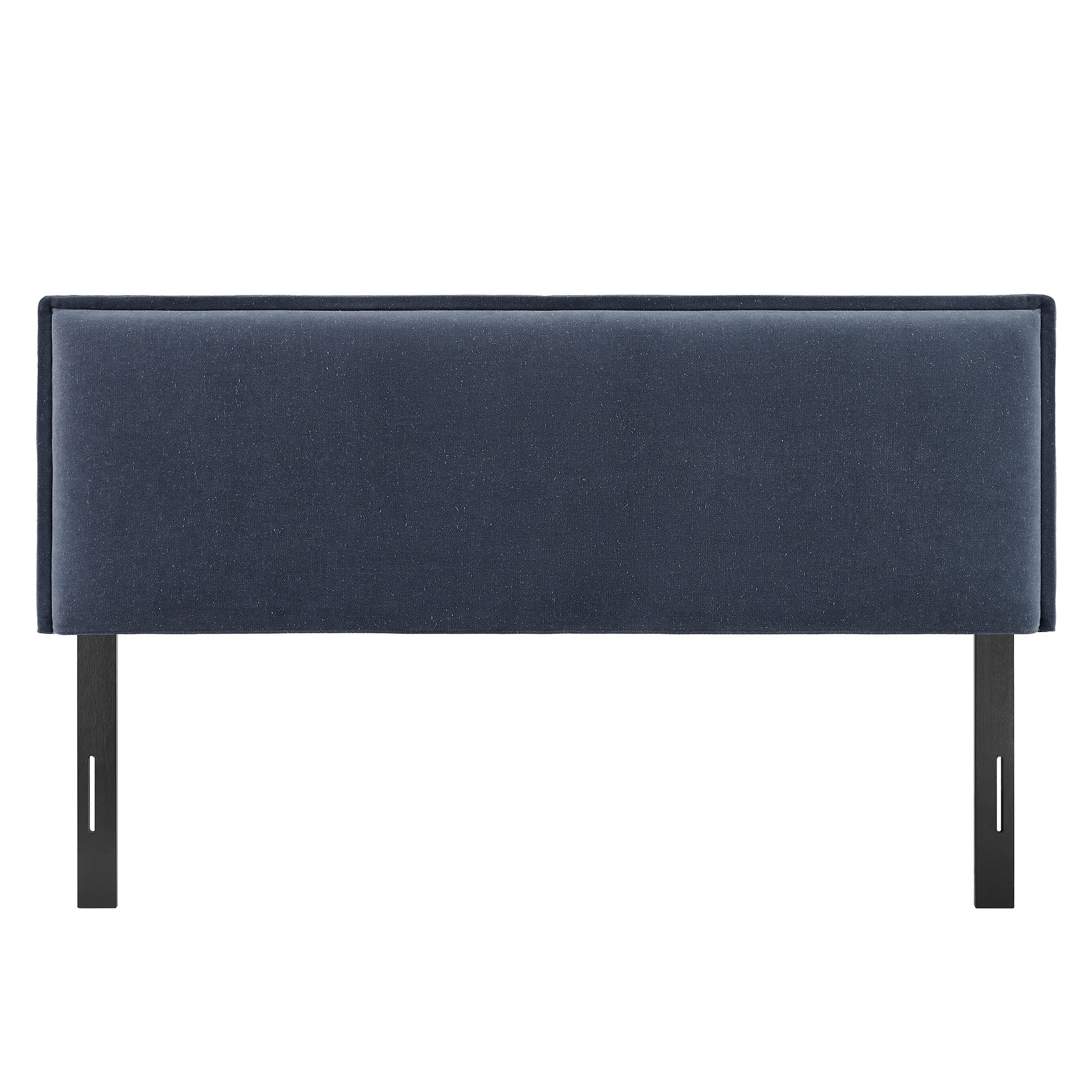 Camille Upholstered Linen Blend Queen Size Headboard