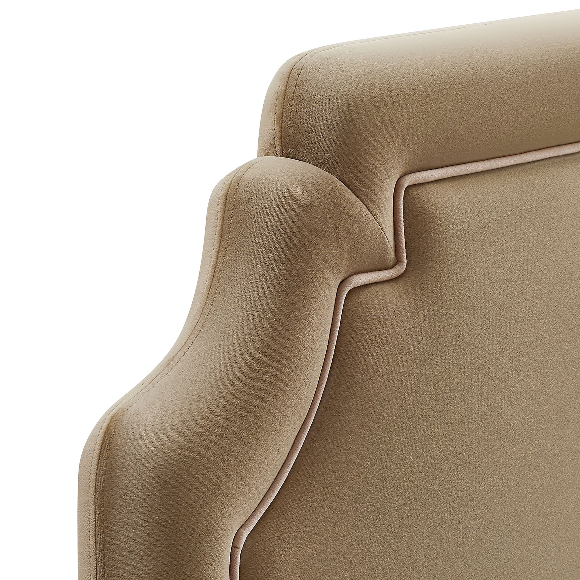 Magnolia Stain-Resistant Performance Velvet Queen Size Headboard