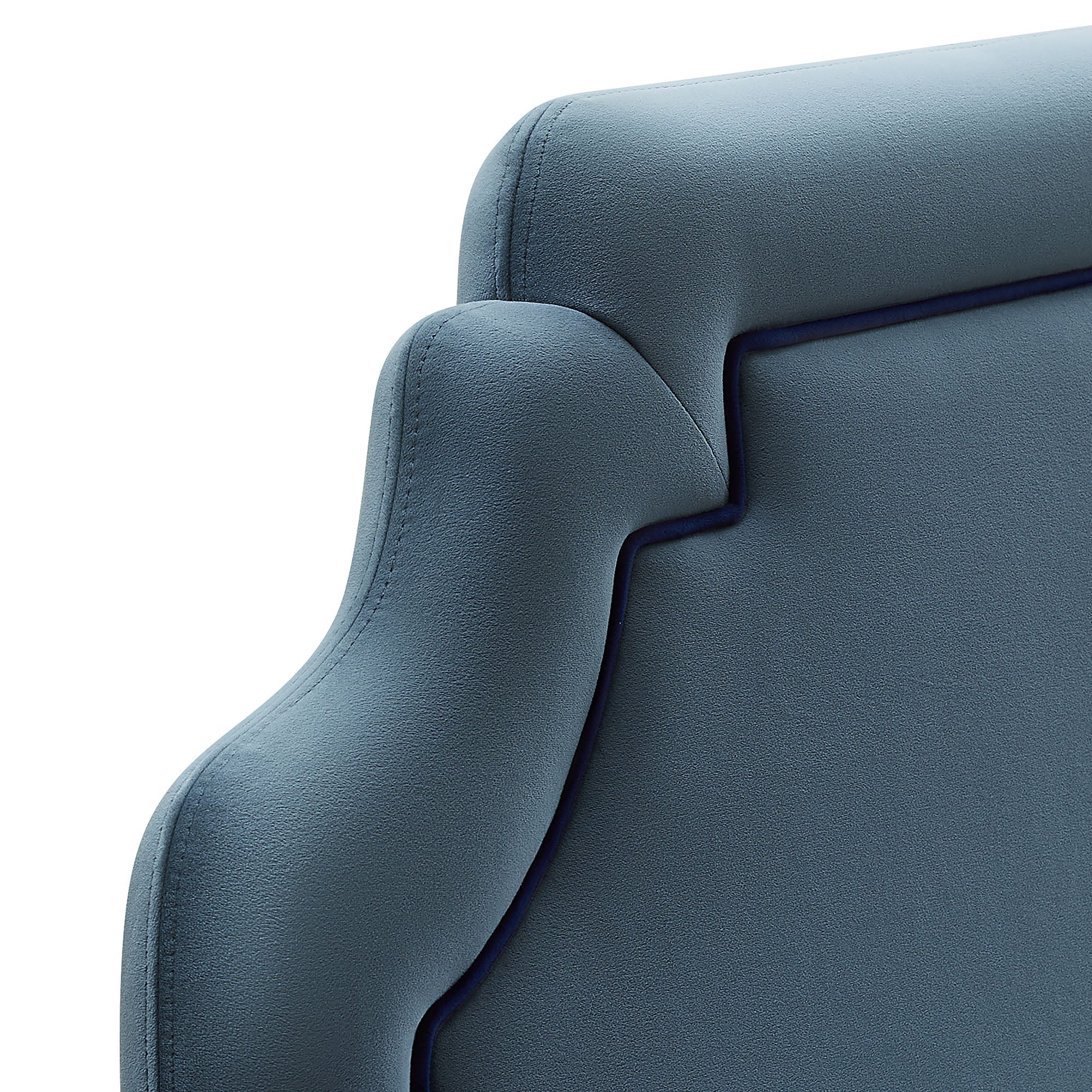 Magnolia Stain-Resistant Performance Velvet Queen Size Headboard