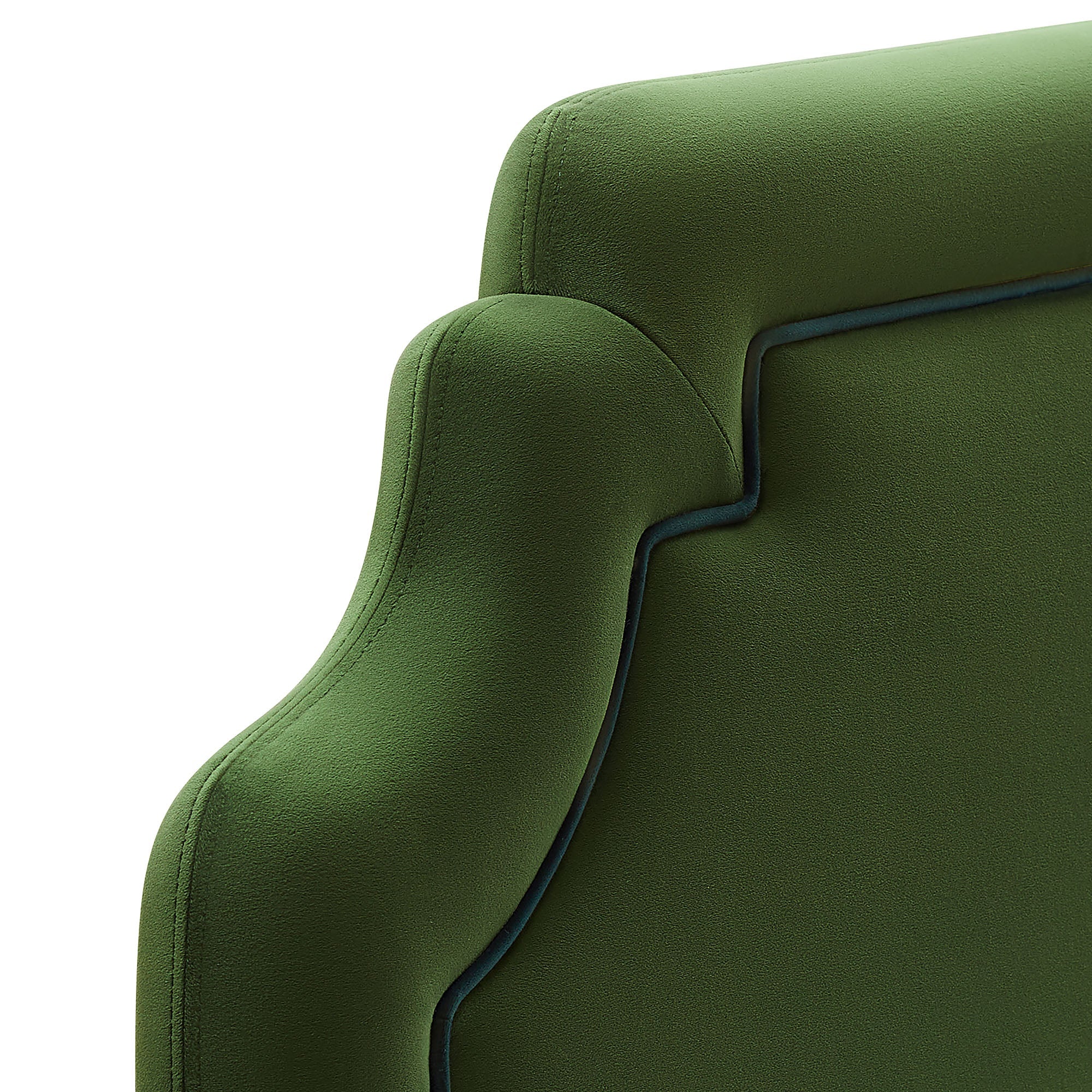 Magnolia Stain-Resistant Performance Velvet Queen Size Headboard