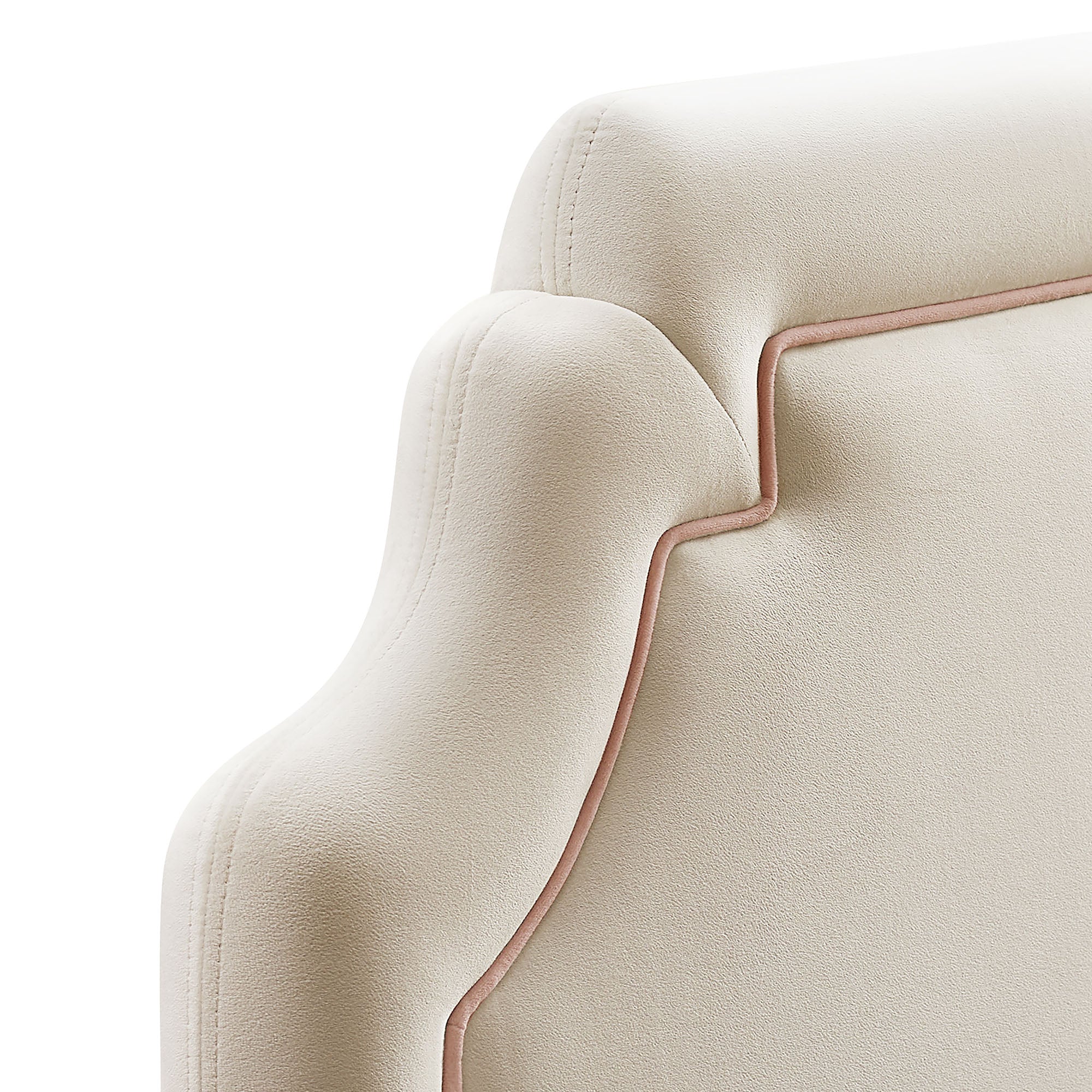 Magnolia Stain-Resistant Performance Velvet Queen Size Headboard
