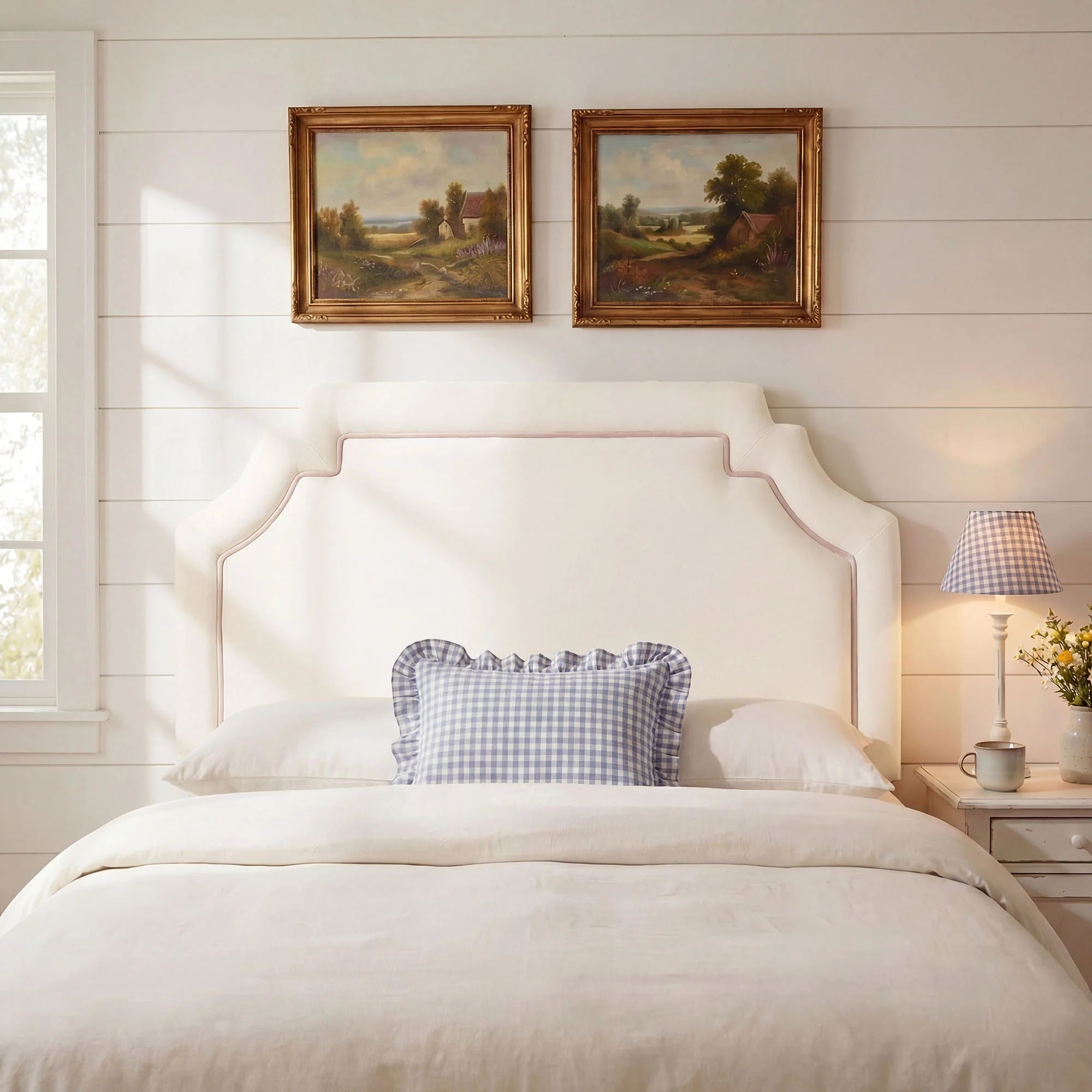 Magnolia Stain-Resistant Performance Velvet Queen Size Headboard