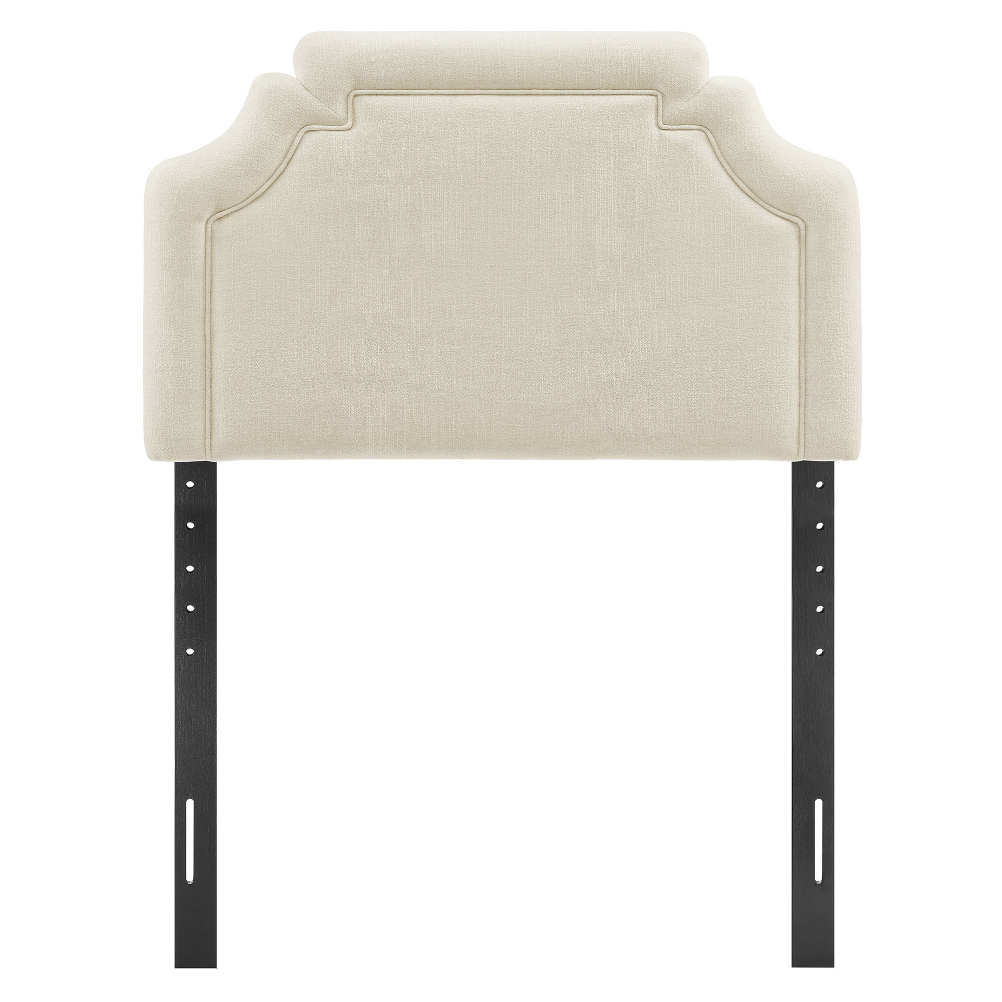 Magnolia Upholstered Fabric Queen Size Headboard
