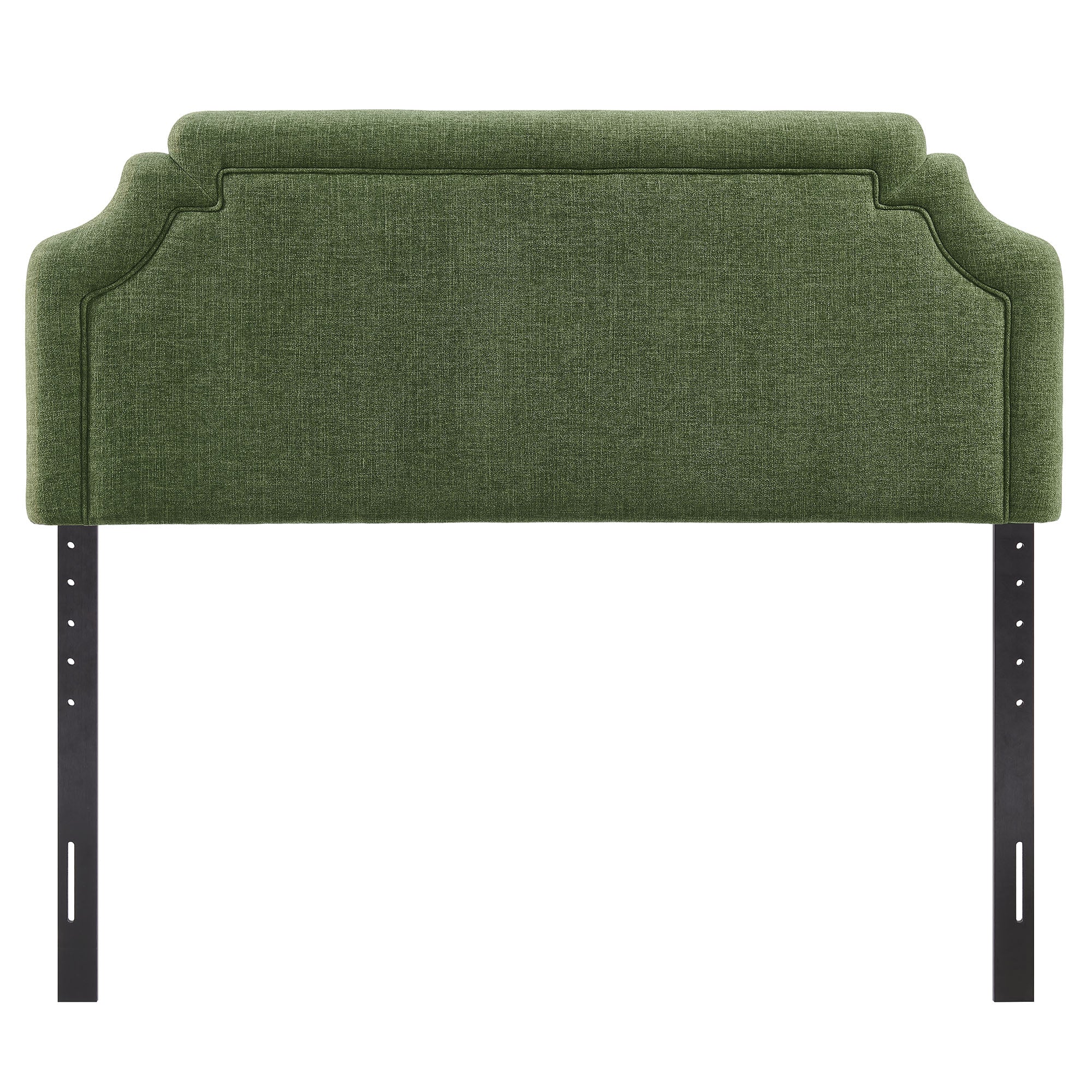 Magnolia Upholstered Fabric Queen Size Headboard