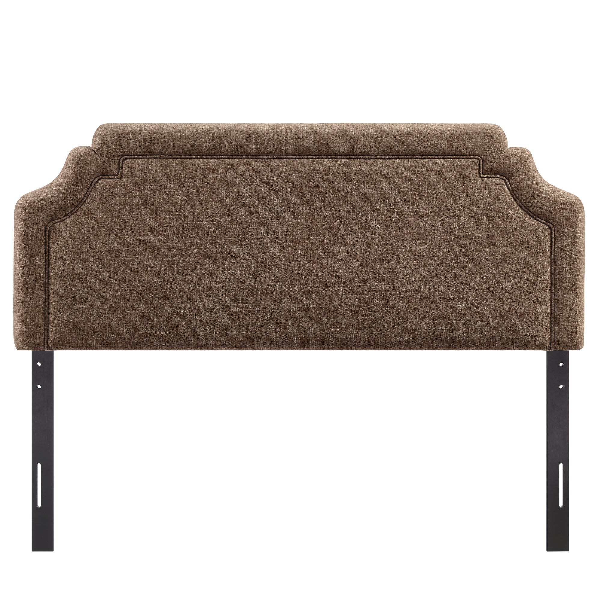 Magnolia Upholstered Fabric Queen Size Headboard