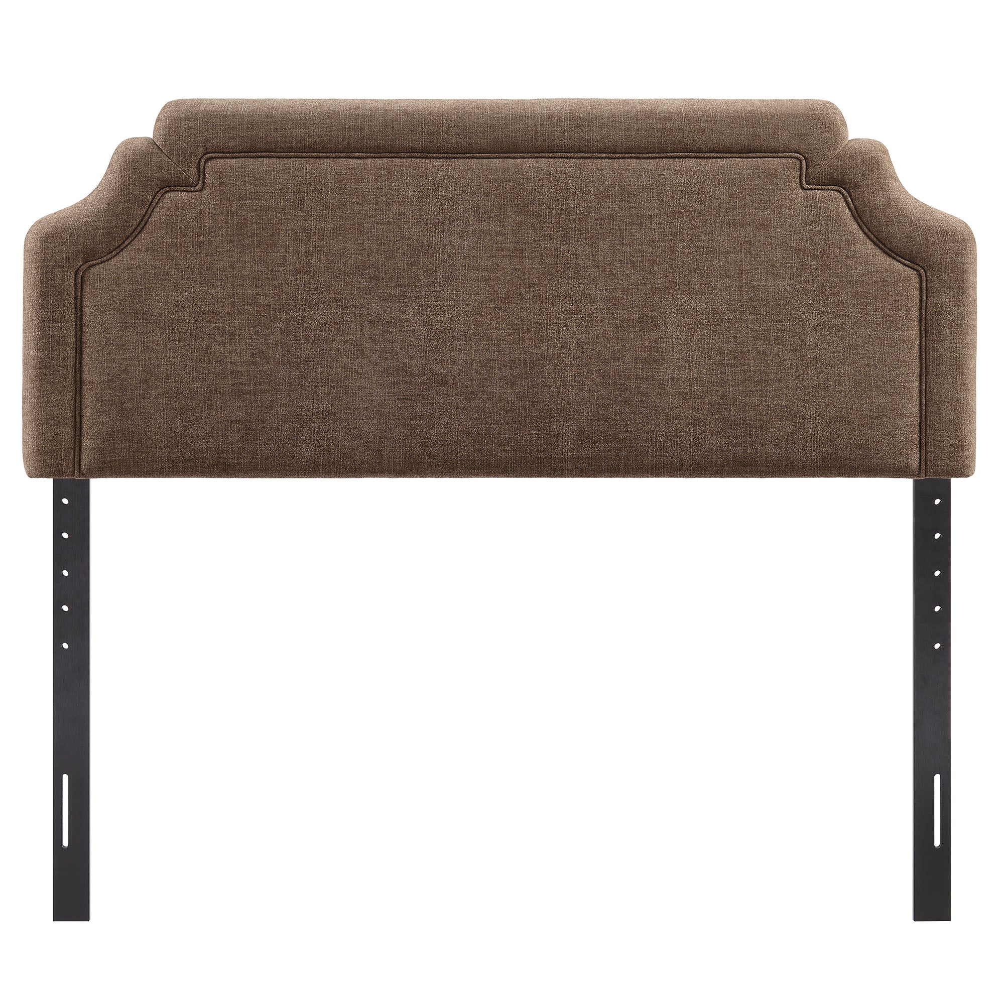 Magnolia Upholstered Fabric Queen Size Headboard