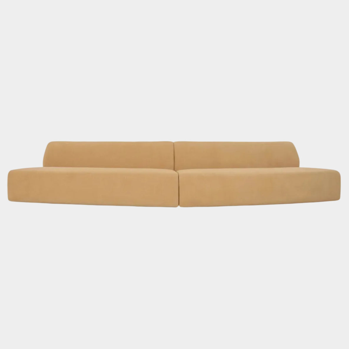 Naomi 2 Piece Convex Modular Sectional