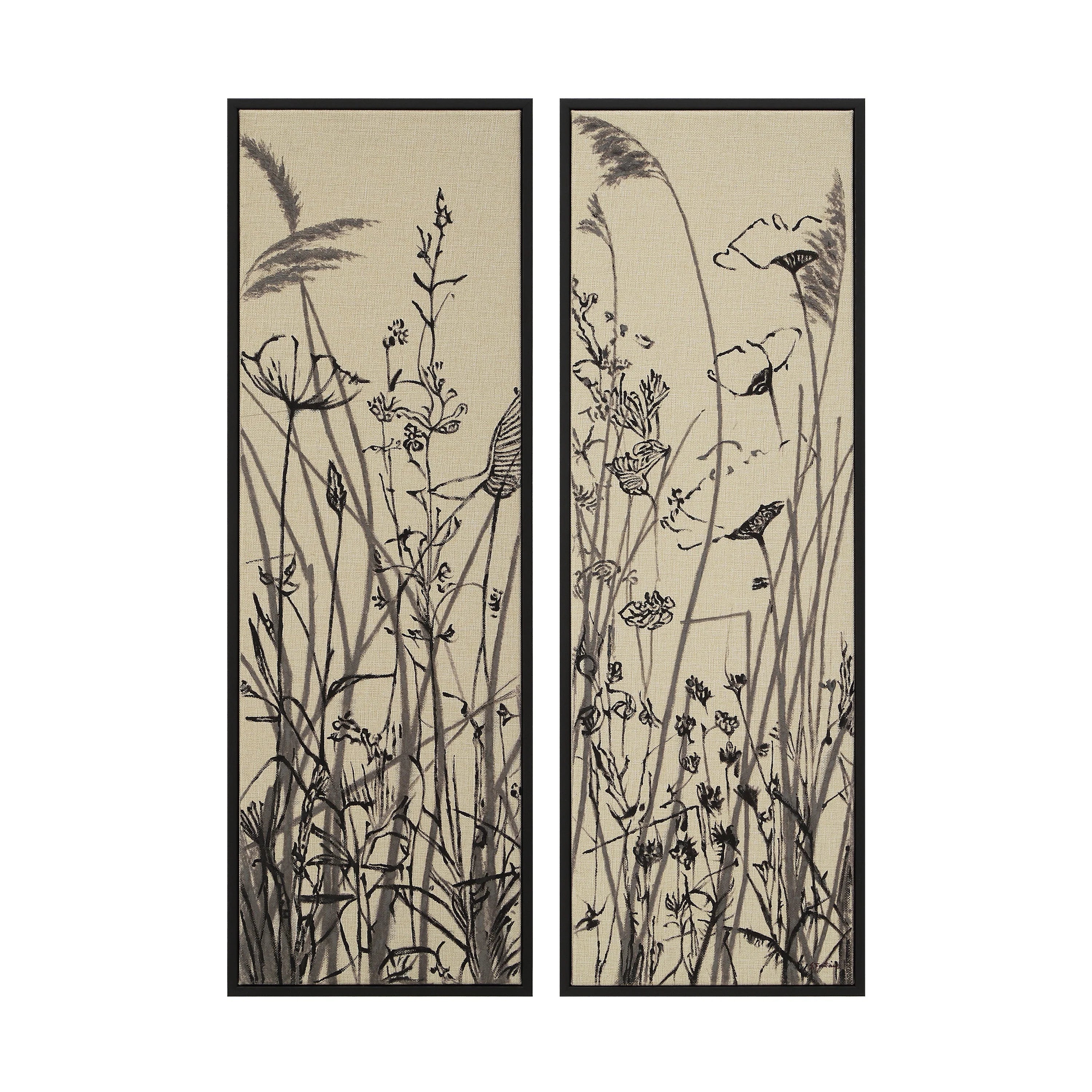 Karolina Hand-Painted Set of 2