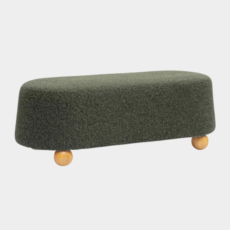 Jaine Loose Mohair Large Ottoman