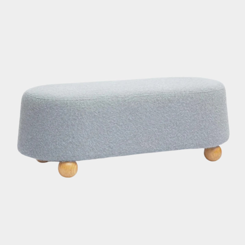 Jaine Loose Mohair Large Ottoman