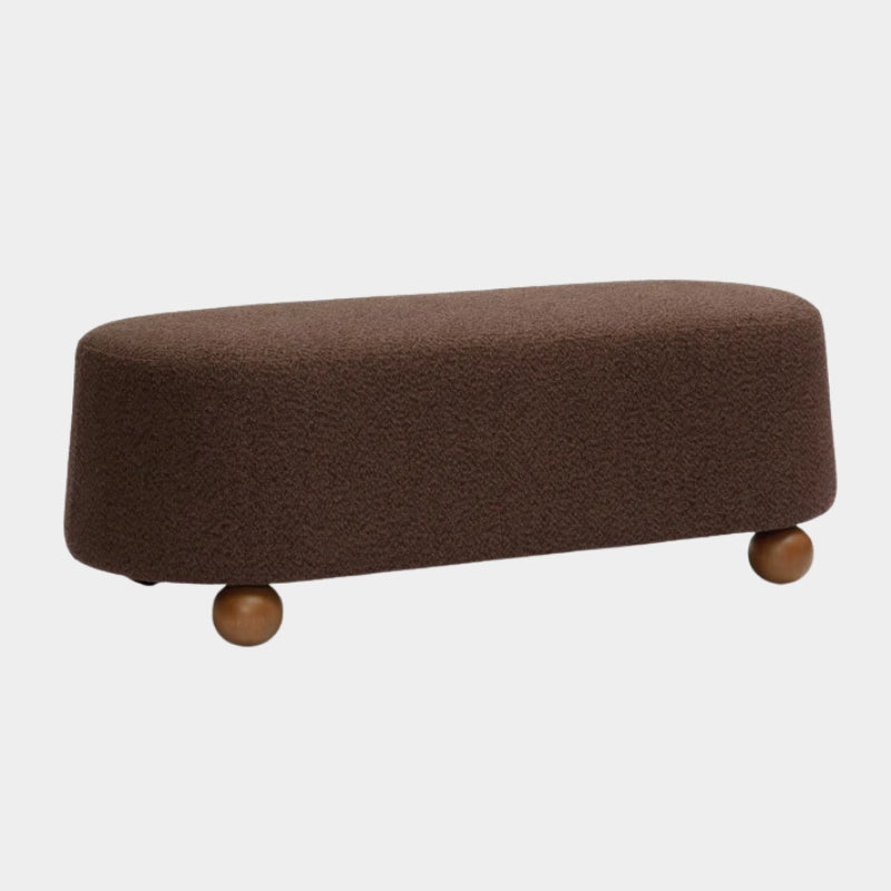 Jaine Boucle Large Ottoman