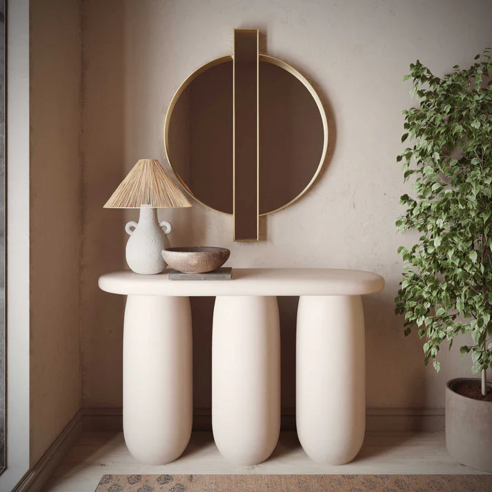 Rahul Textured Console Table