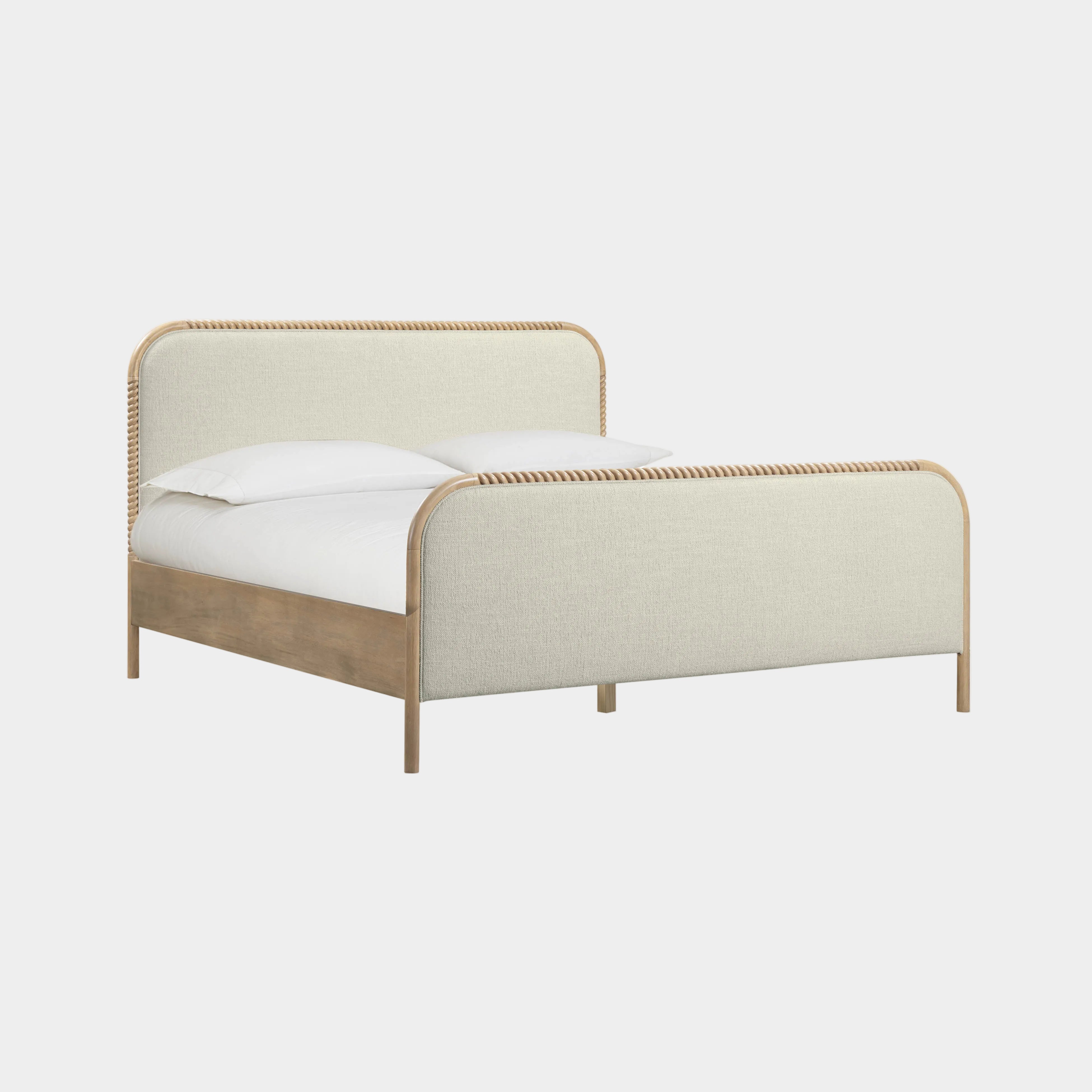 Hatia Basketweave Panel Bed