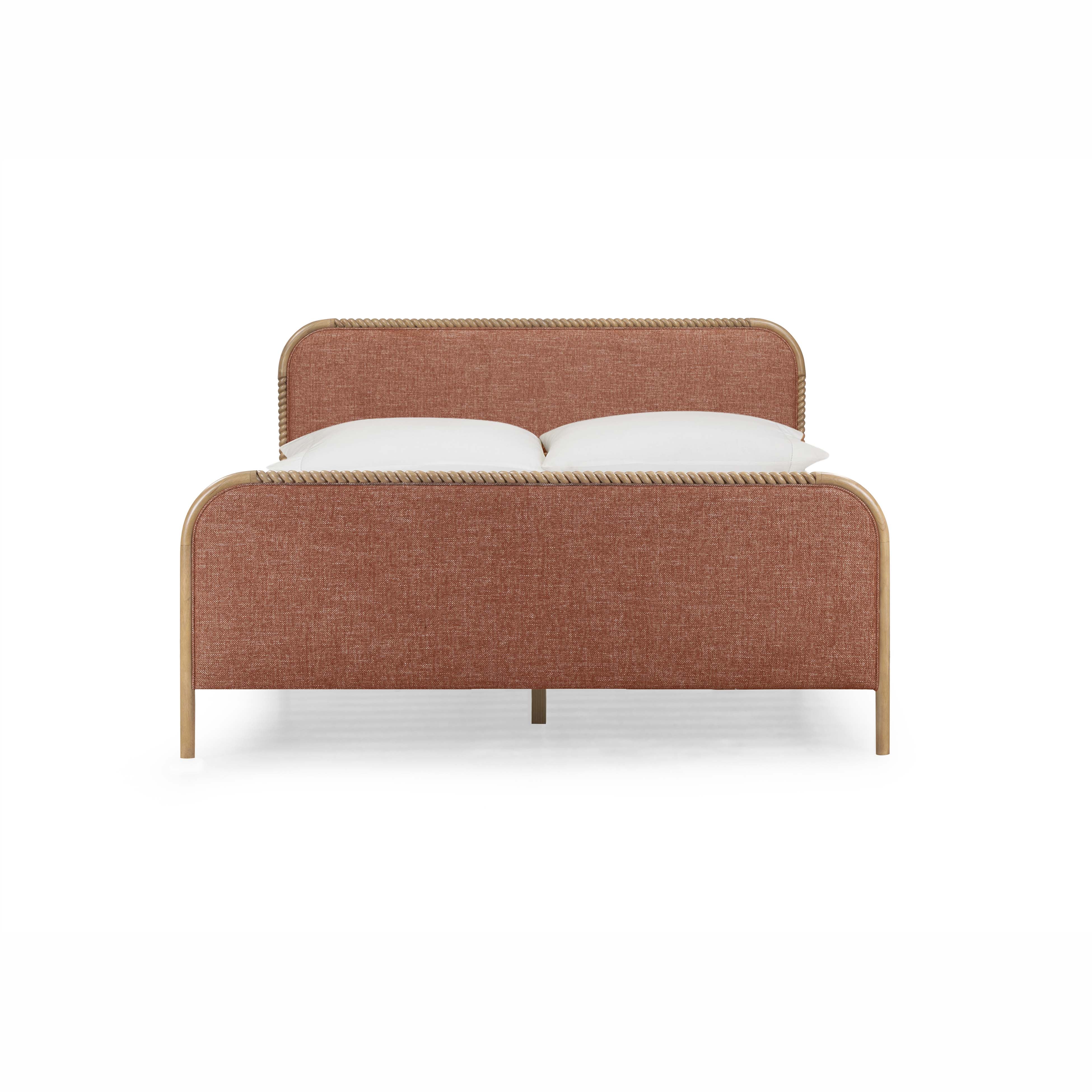 Hatia Basketweave Panel Bed