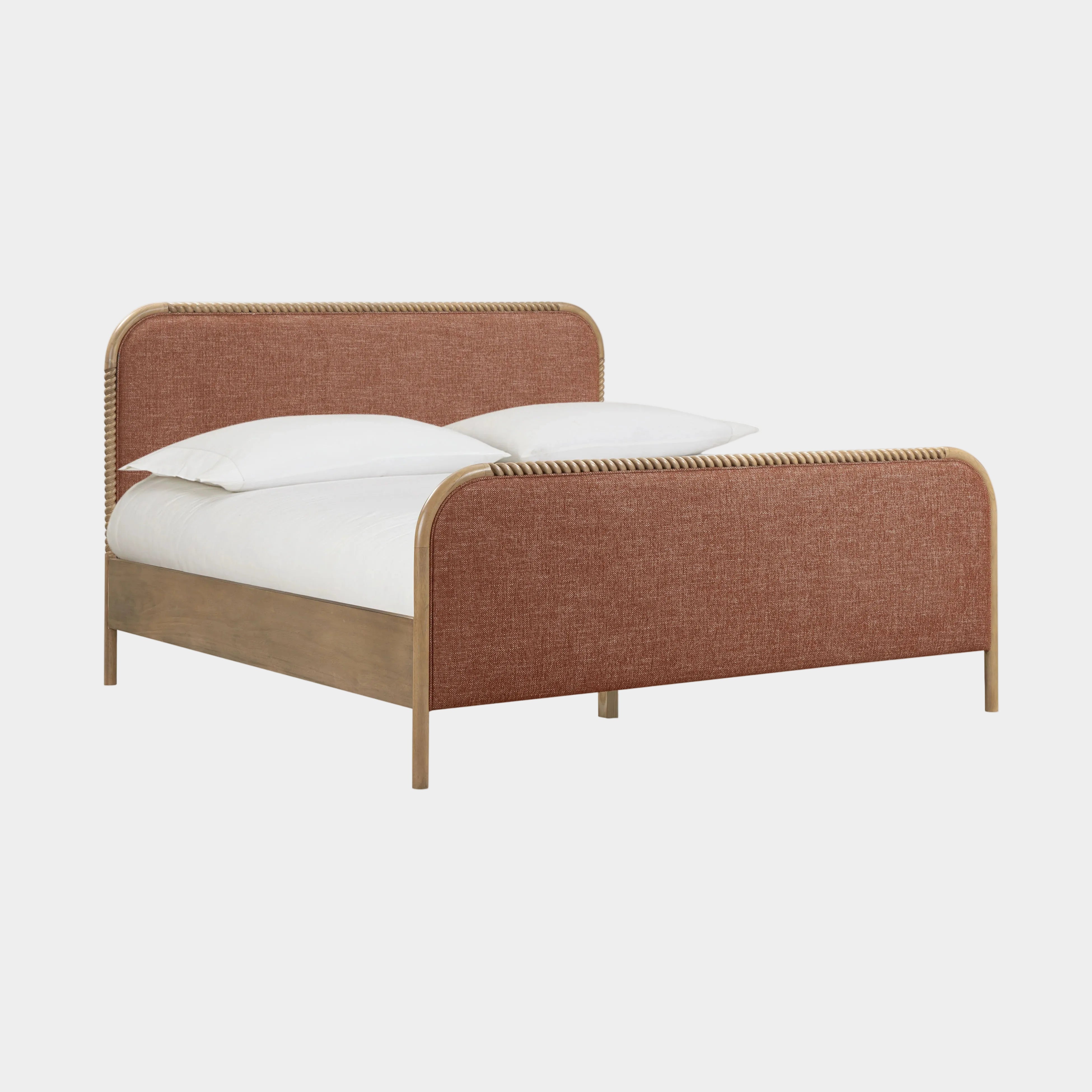 Hatia Basketweave Panel Bed