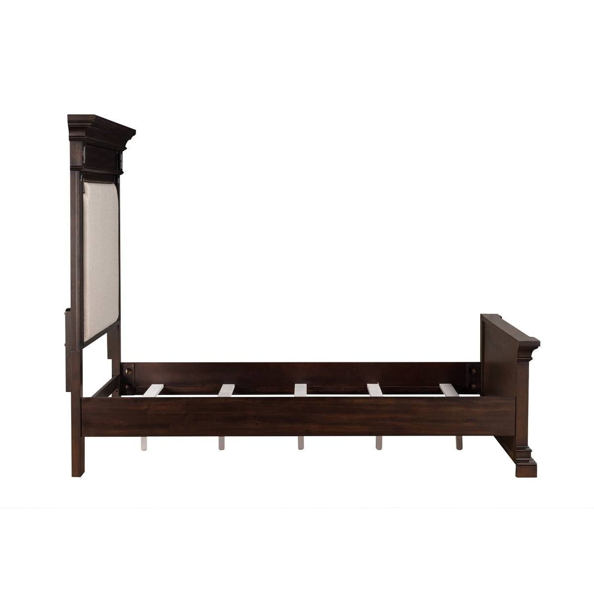 Stamford Wooden Upholstered Bed - King