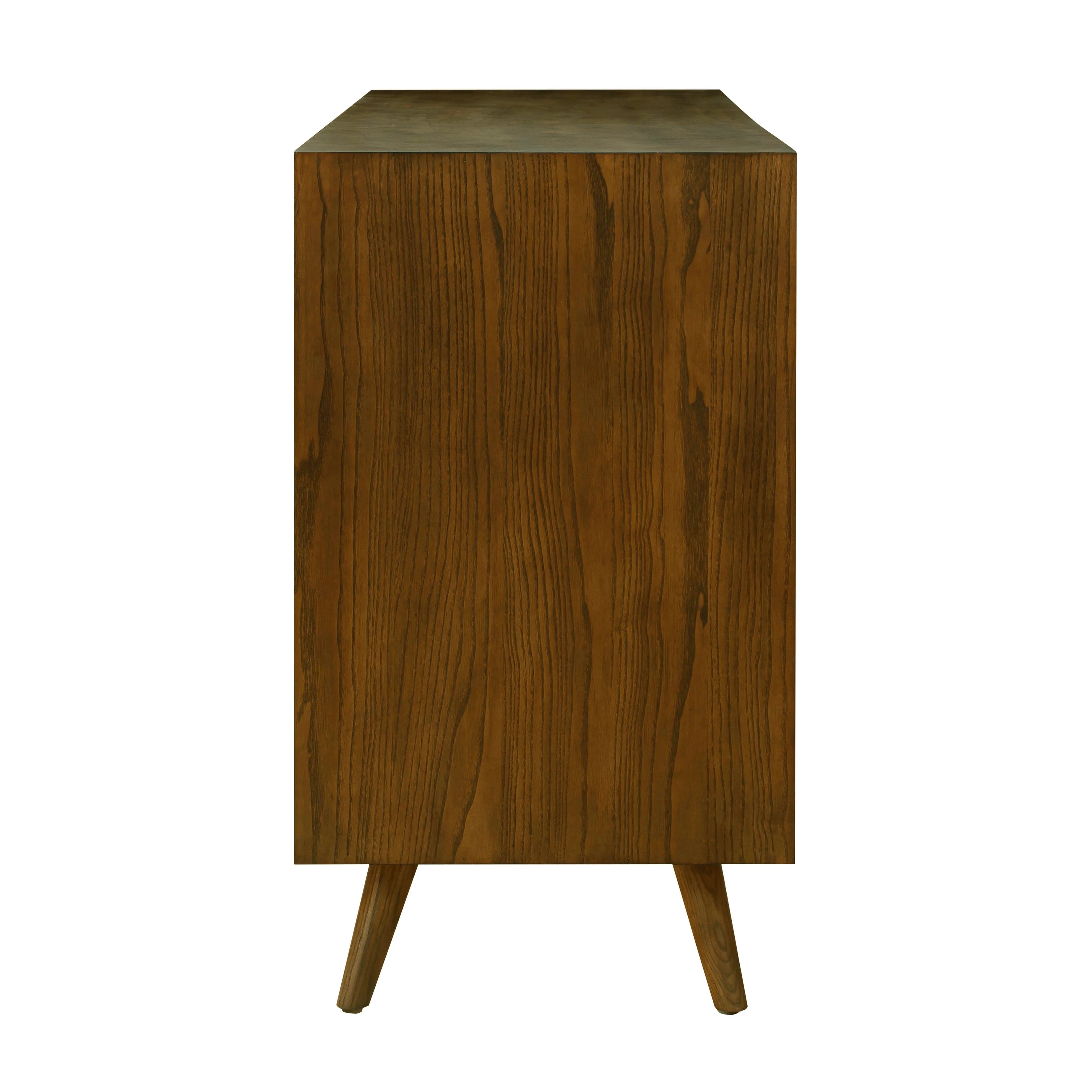 Emery 62" Walnut 6-Drawer Dresser