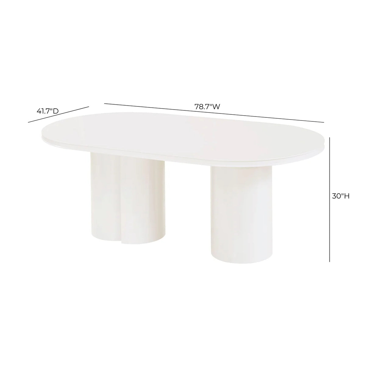 Elora Lacquer Dining Table