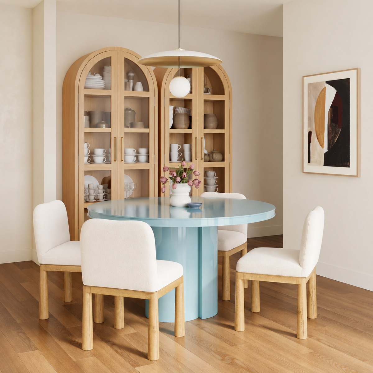 Elora Lacquer Dining Table