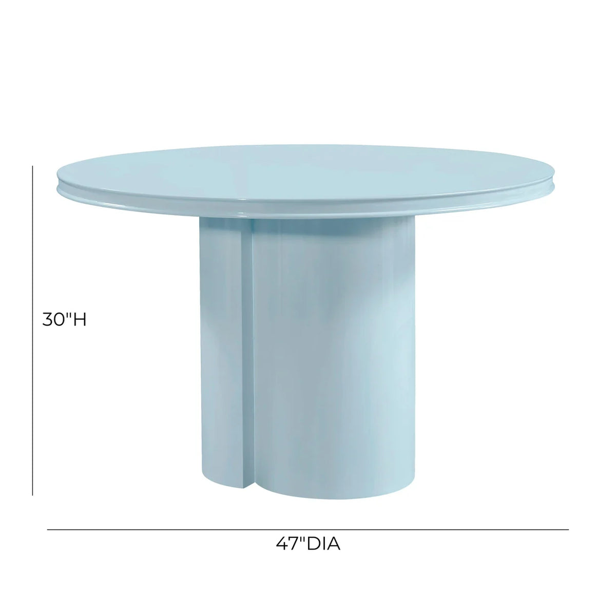 Elora Lacquer Dining Table