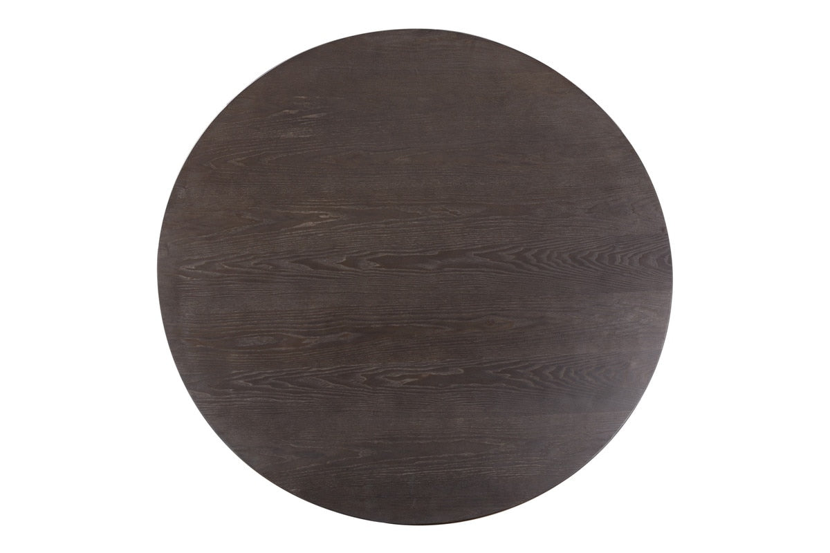 Nolan Black Round Wood Dining Table