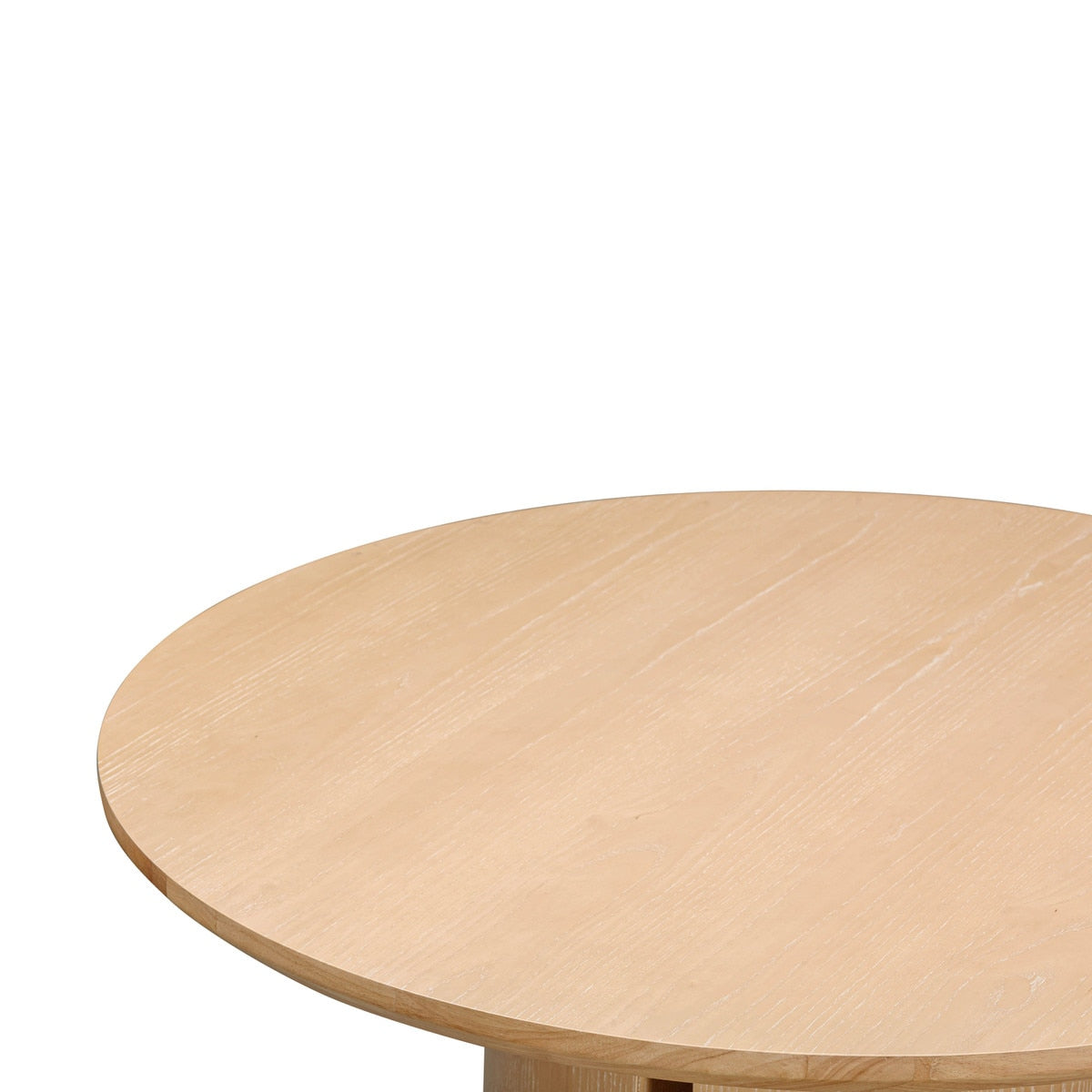 Marlow Natural Wood Round Dining Table