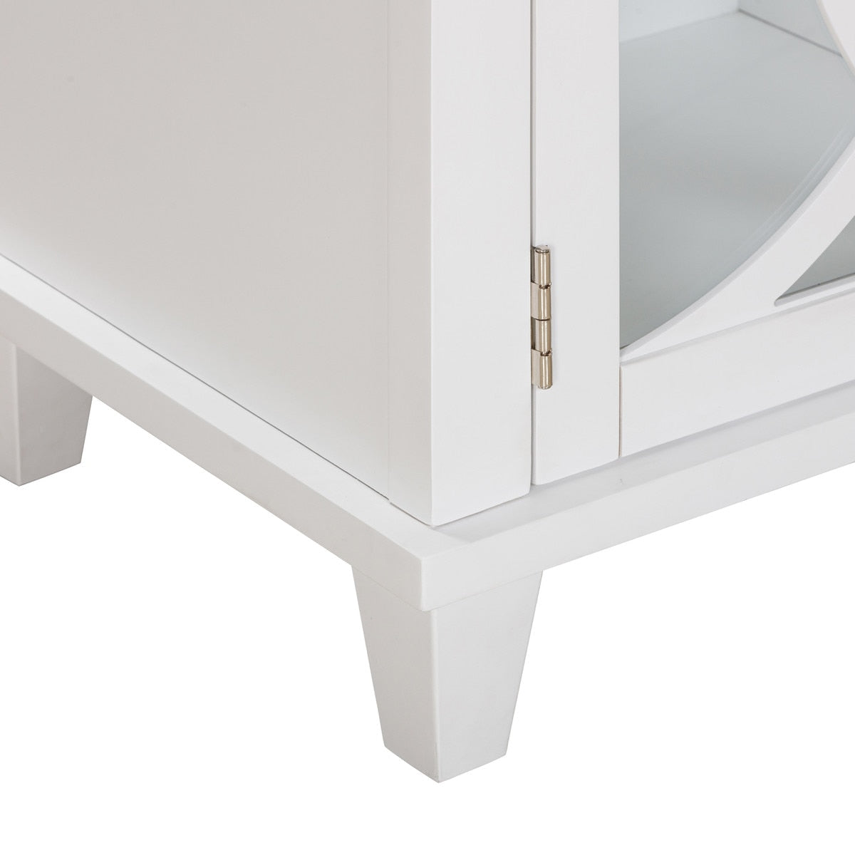 Presby White 80" Console