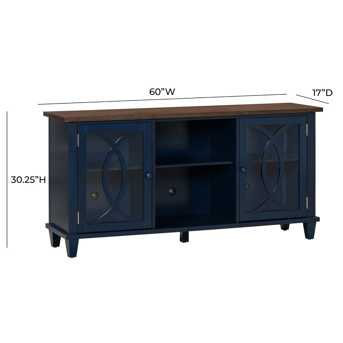 Presby Blue 60" Console