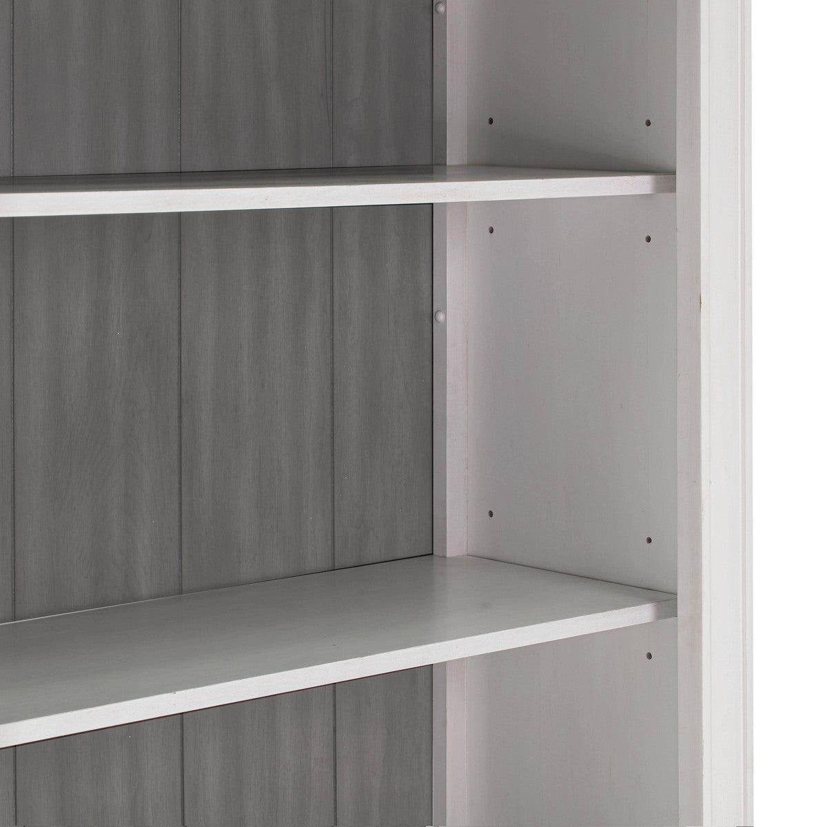 Roanoke White Bookcase