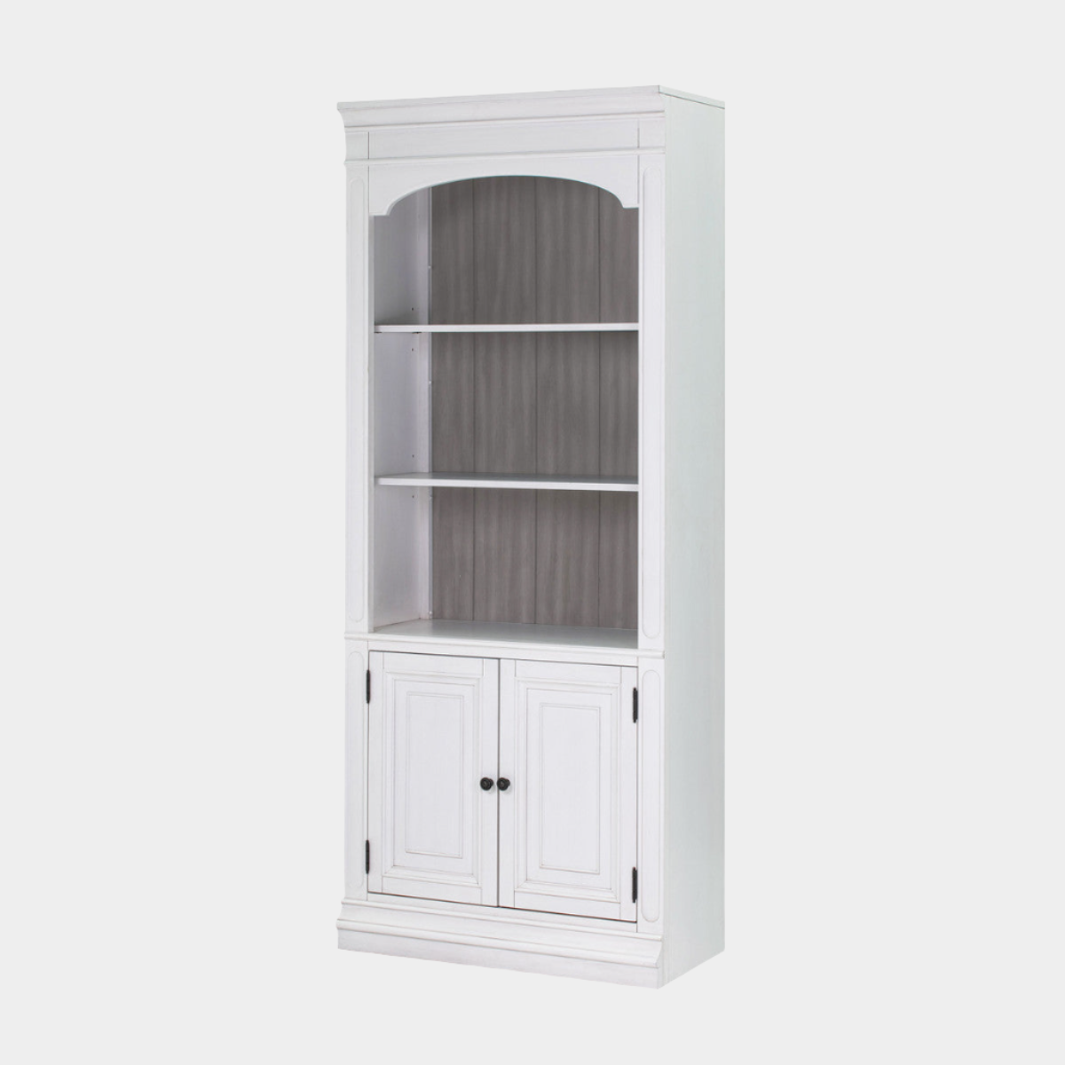 Roanoke White Bookcase