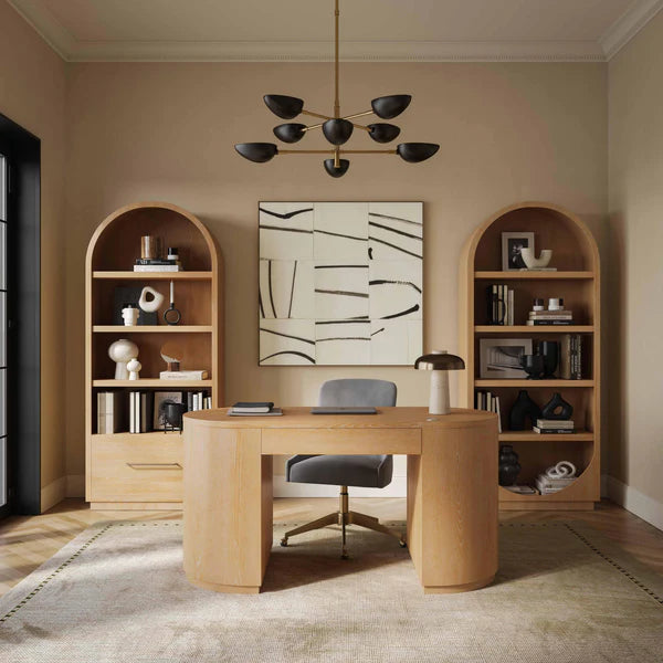 Marlow Wood Executive Desk